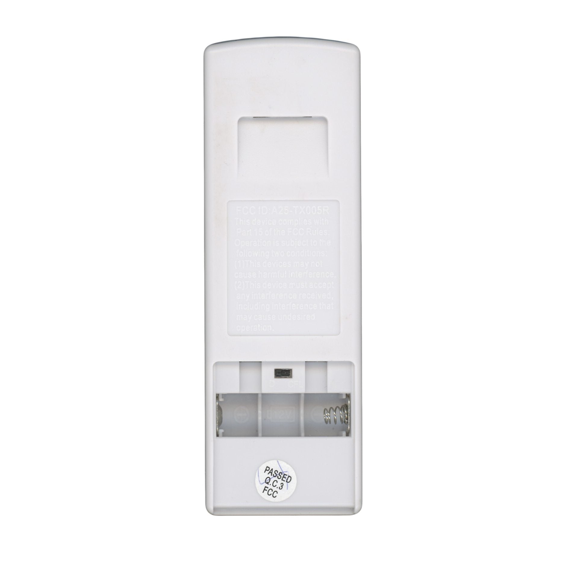 Harbor Breeze A25TX005R Ceiling Fan Remote Control - A25-TX005R