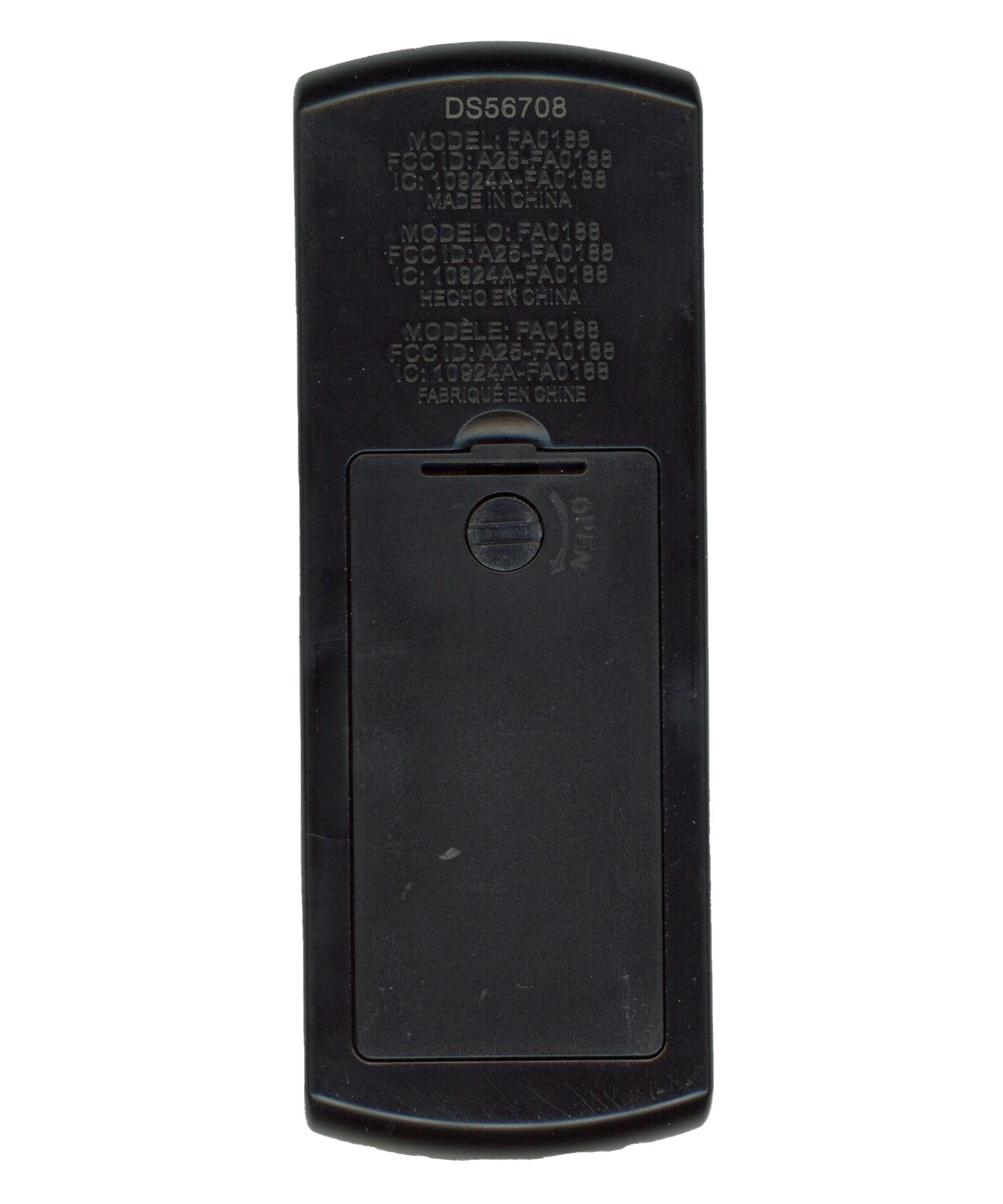 Substitute for Harbor Breeze FA0188 Ceiling Fan Remote Control [RRFA0308]