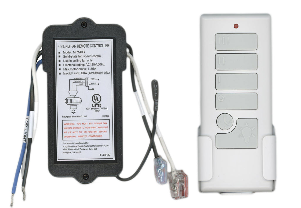 Harbor Breeze 40837 Ceiling Fan Remote Control Kit