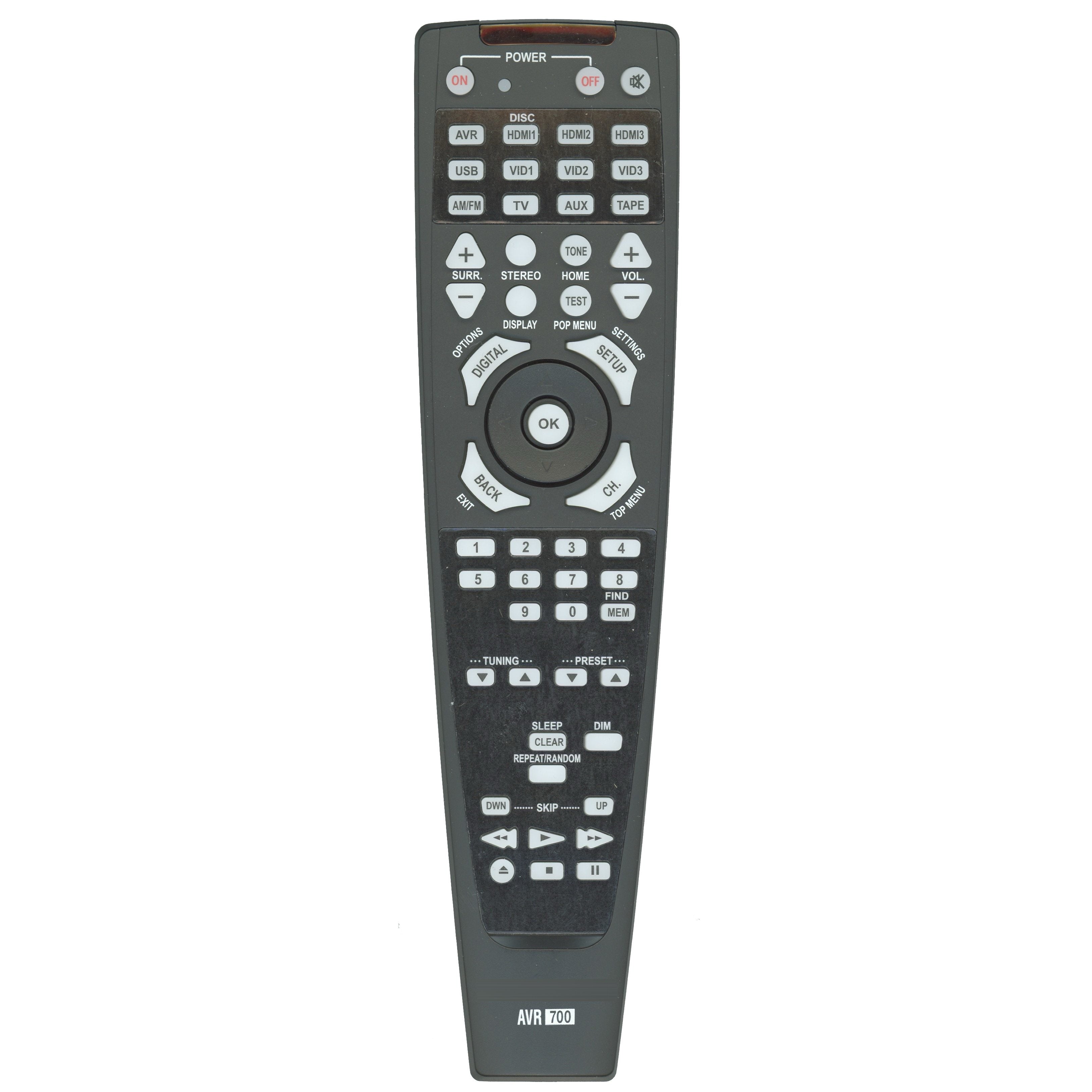 Harman-Kardon AVR700 Receiver Remote Control for AVR70, AVR70C