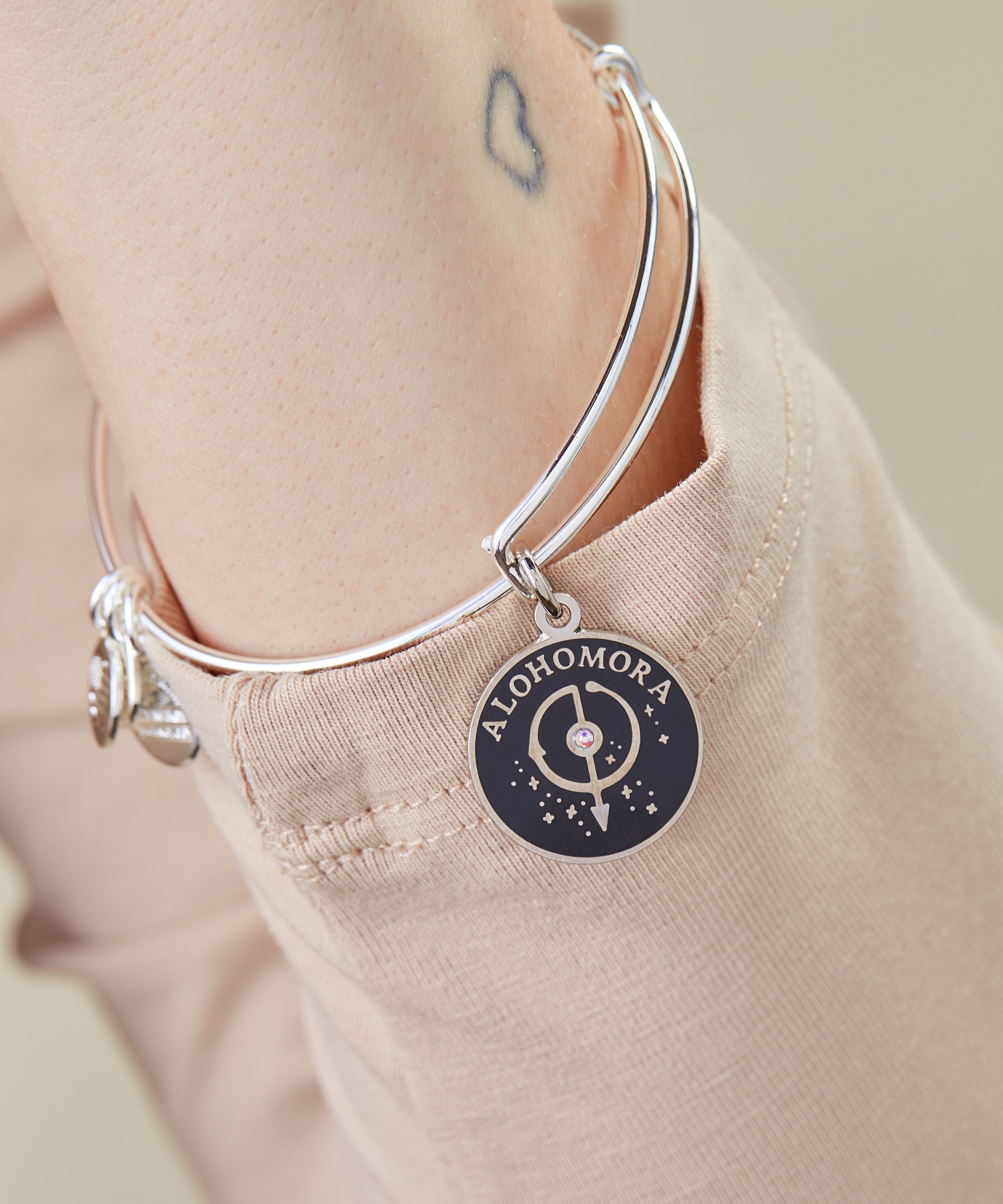 Harry Potter™ 'Alohomora'™ Charm Bangle Bracelet