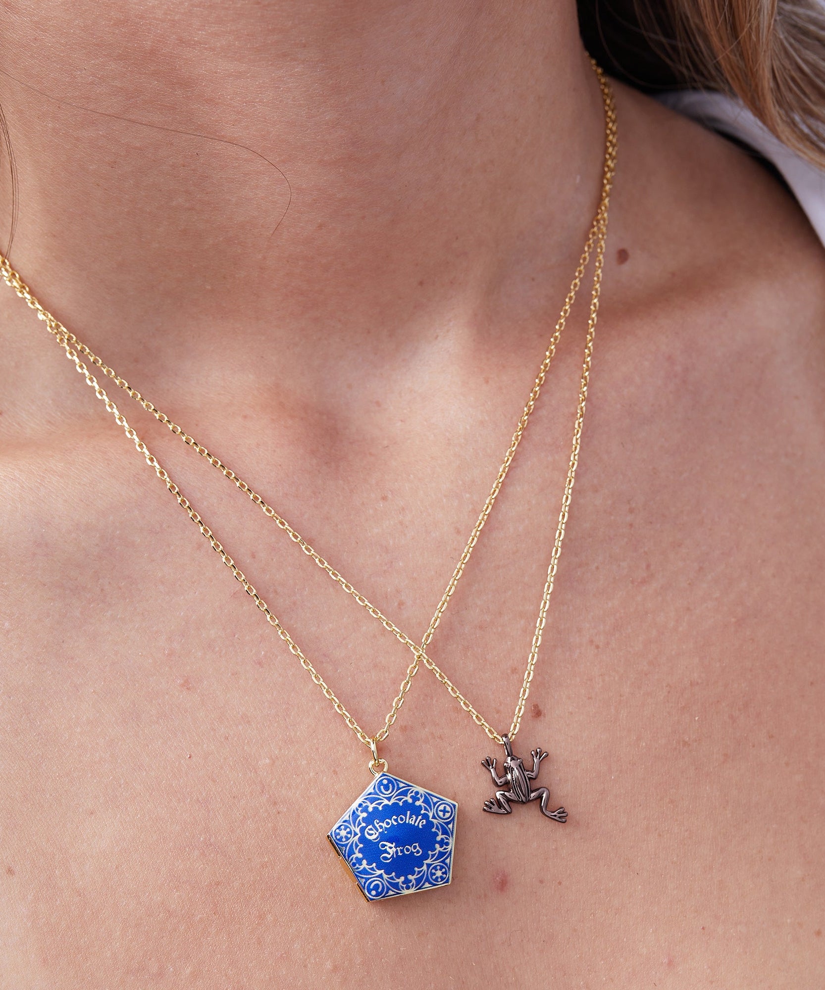 Harry Potter™ Chocolate Frog Necklace Set of 2
