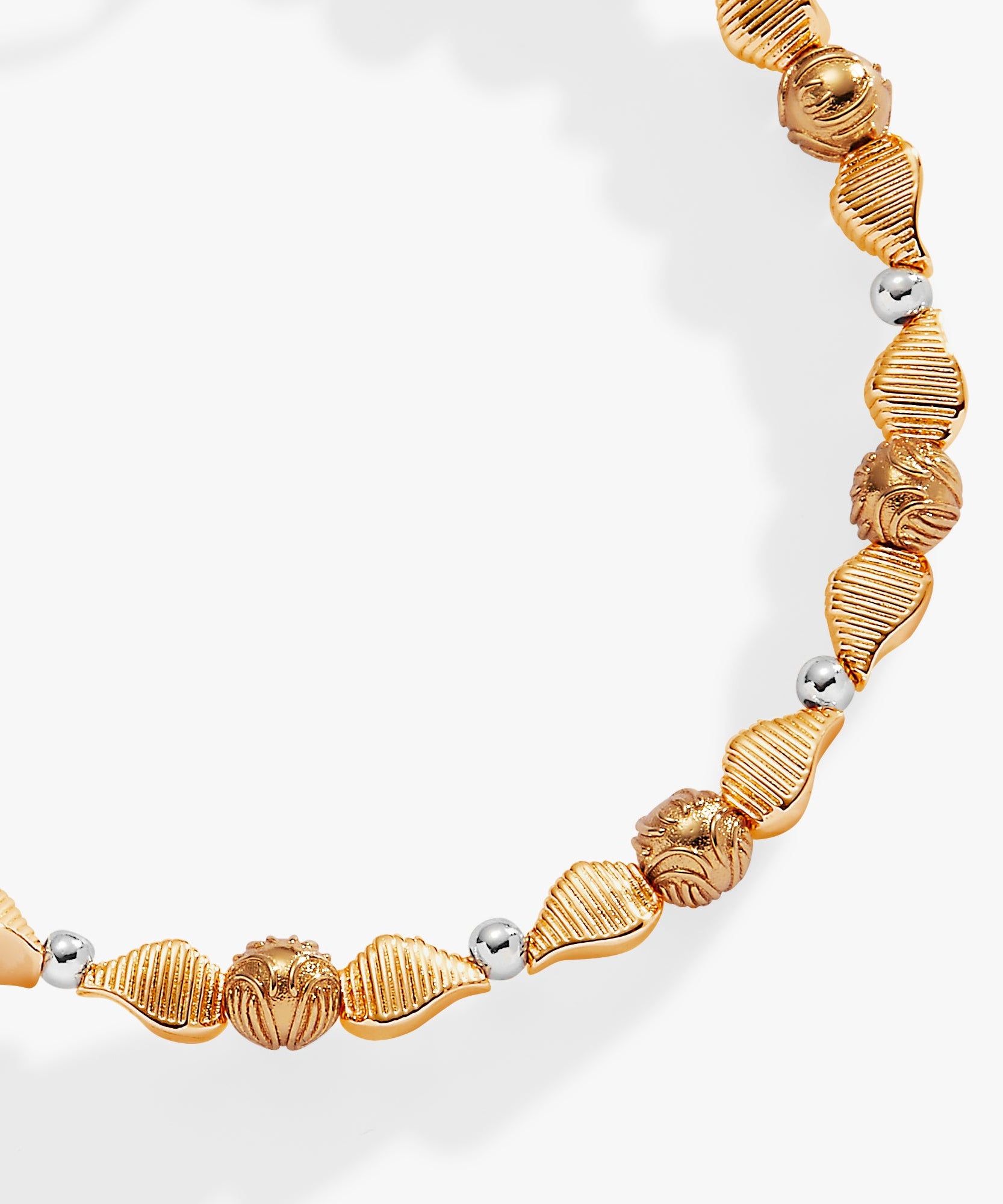 Harry Potter™ Golden Snitch Beaded Bangle