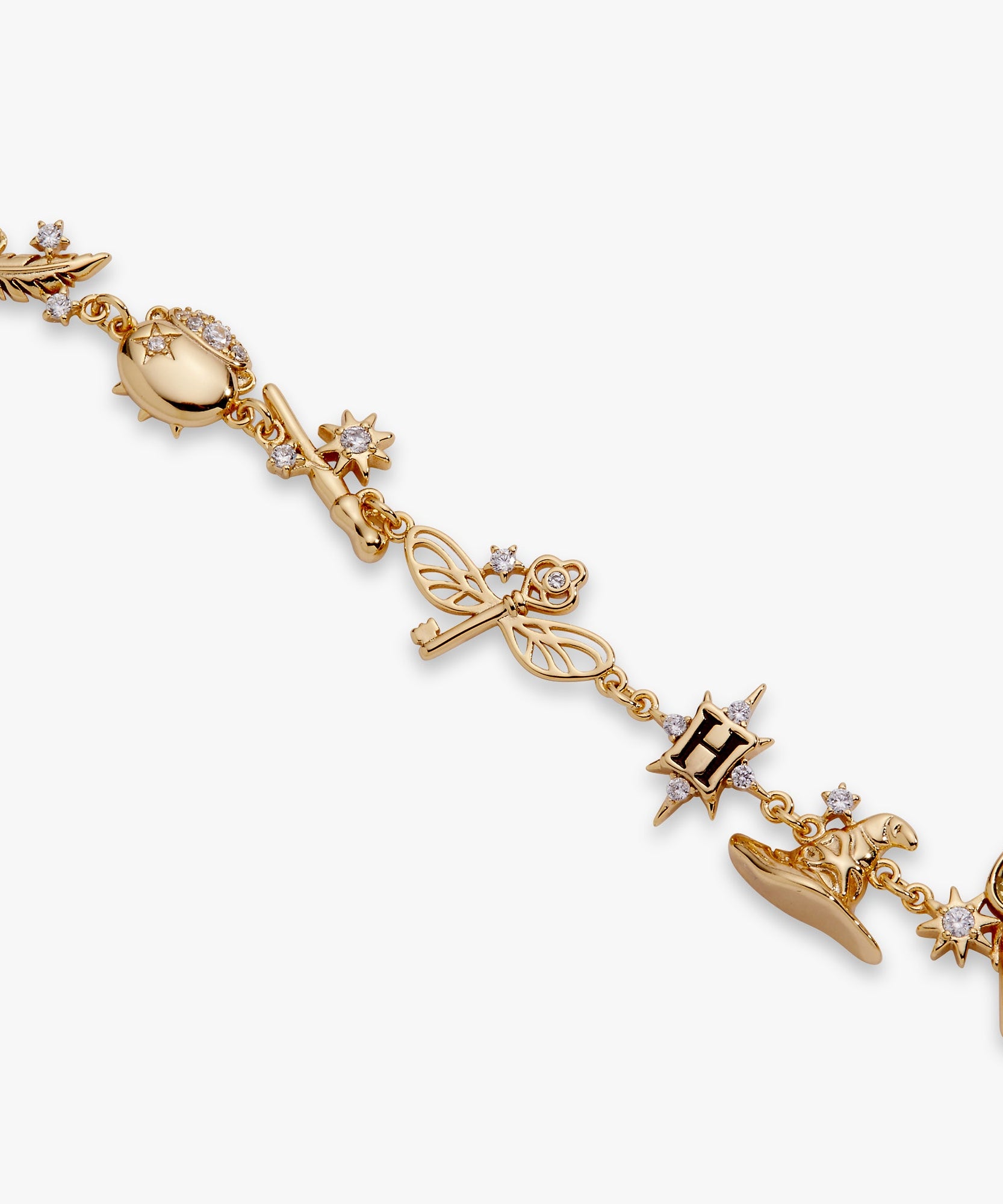 Harry Potter™ Mixed Icon Inline Charm Bracelet