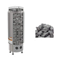 Harvia Cilindro Modern Steel Pillar Style Sauna Heater W/ Sauna Stones [PC60/80/90] (SAK84937)