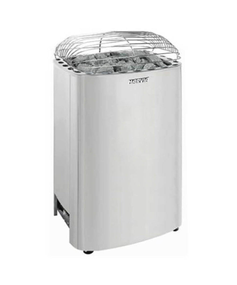 Harvia Club Deluxe Stainless Steel Electric Sauna Heater With Digital Control & Sauna Stones [HRKGU] (SAK27619)