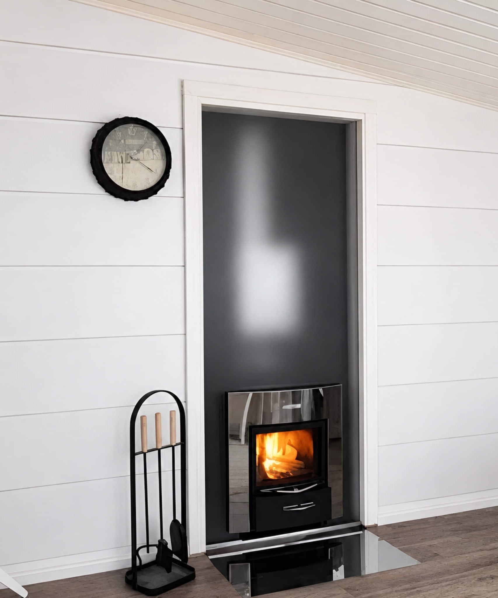 Harvia Duo Series Stainless Steel Wood Sauna Stove With Sauna Stones [WK200SLUX/WK360SLUX] (SAK68420)