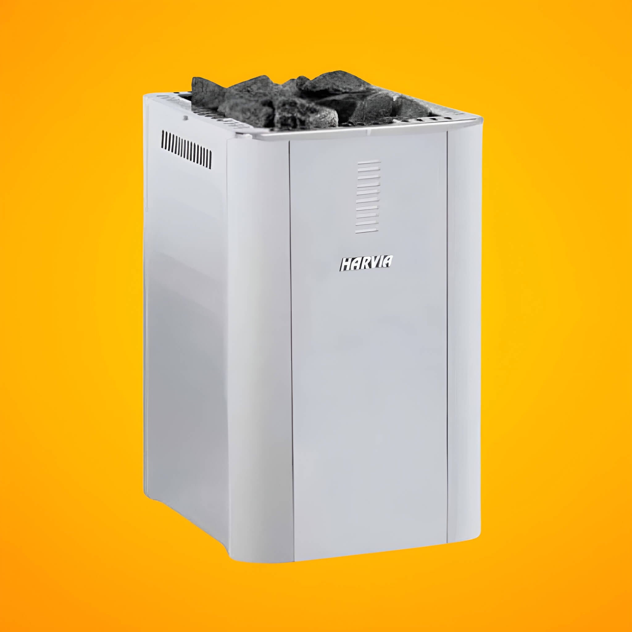 Harvia Duo Series Stainless Steel Wood Sauna Stove With Sauna Stones [WK200SLUX/WK360SLUX] (SAK68420)