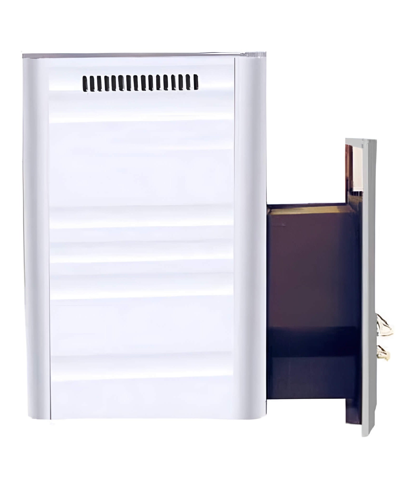 Harvia Duo Series Stainless Steel Wood Sauna Stove With Sauna Stones [WK200SLUX/WK360SLUX] (SAK68420)