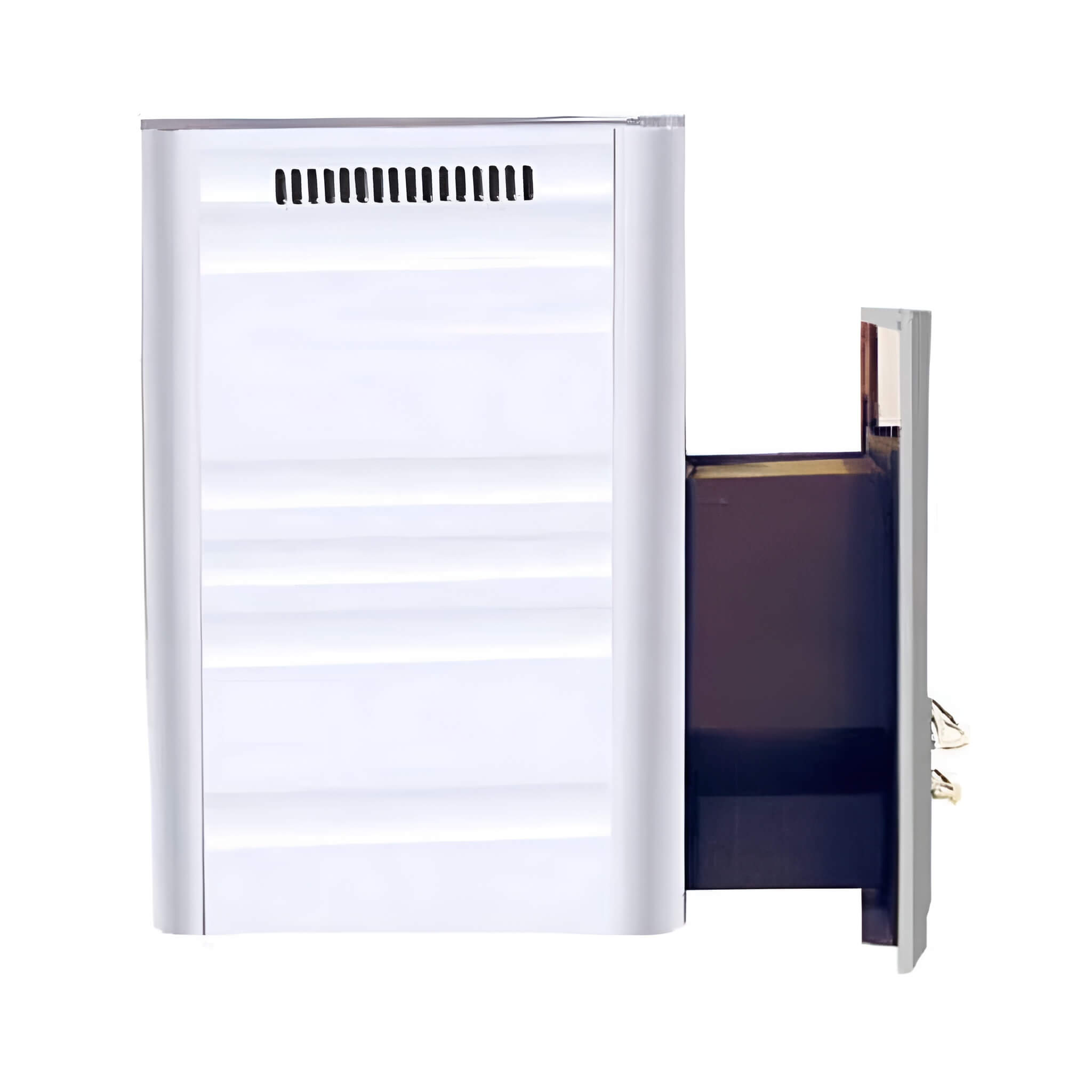 Harvia Duo Series Stainless Steel Wood Sauna Stove With Sauna Stones [WK200SLUX/WK360SLUX] (SAK68420)