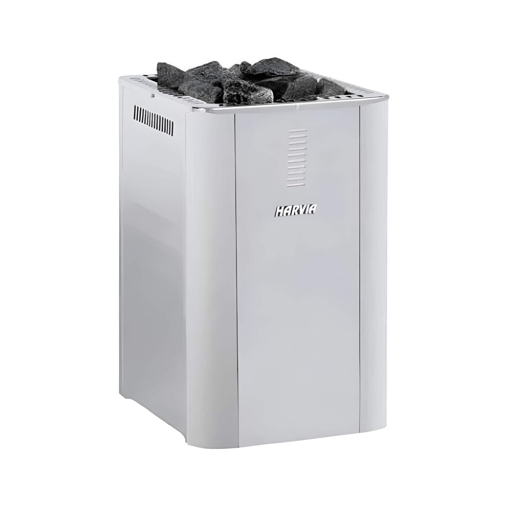 Harvia Duo Series Stainless Steel Wood Sauna Stove With Sauna Stones [WK200SLUX/WK360SLUX] (SAK68420)