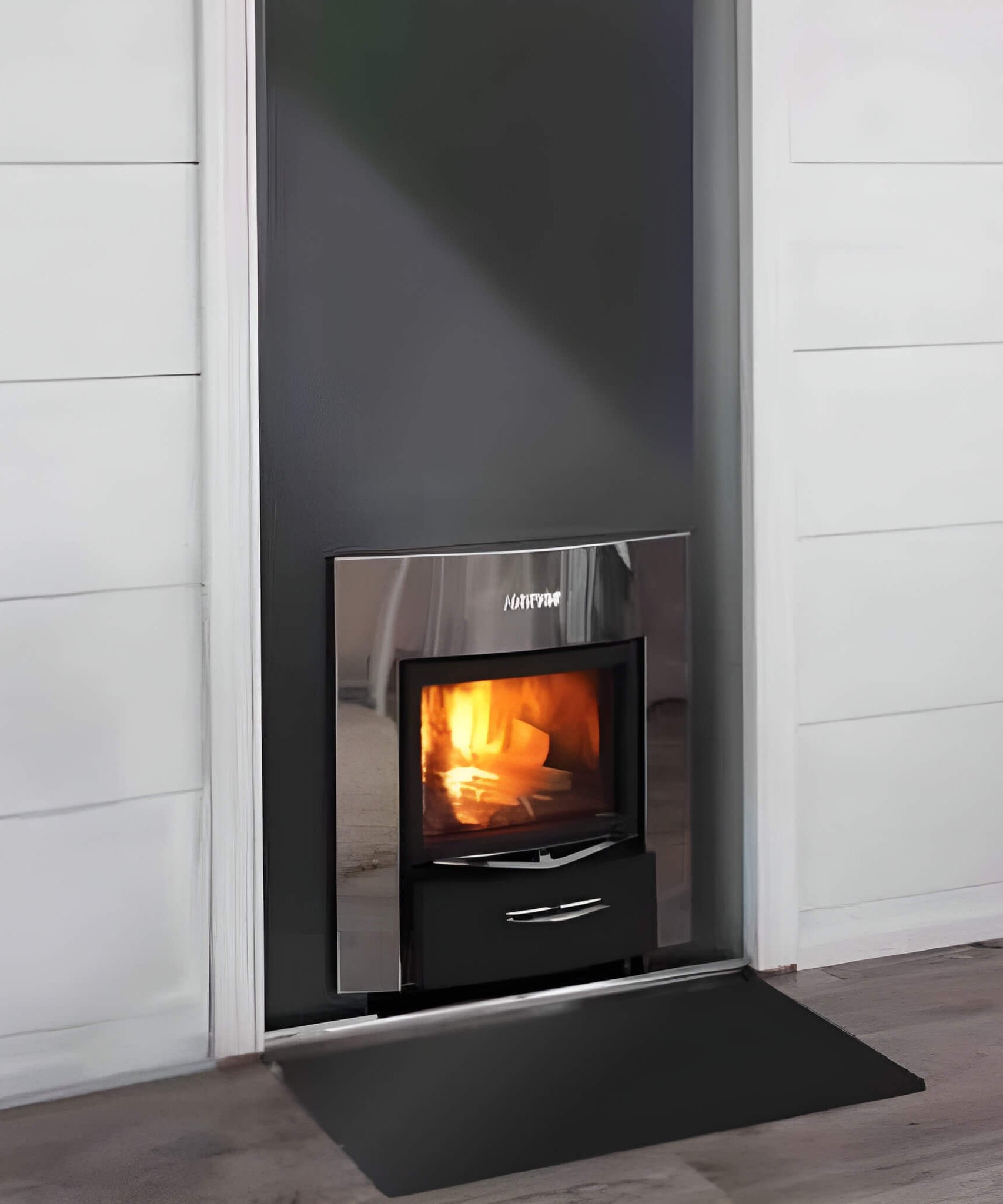 Harvia Duo Series Stainless Steel Wood Sauna Stove With Sauna Stones [WK200SLUX/WK360SLUX] (SAK68420)