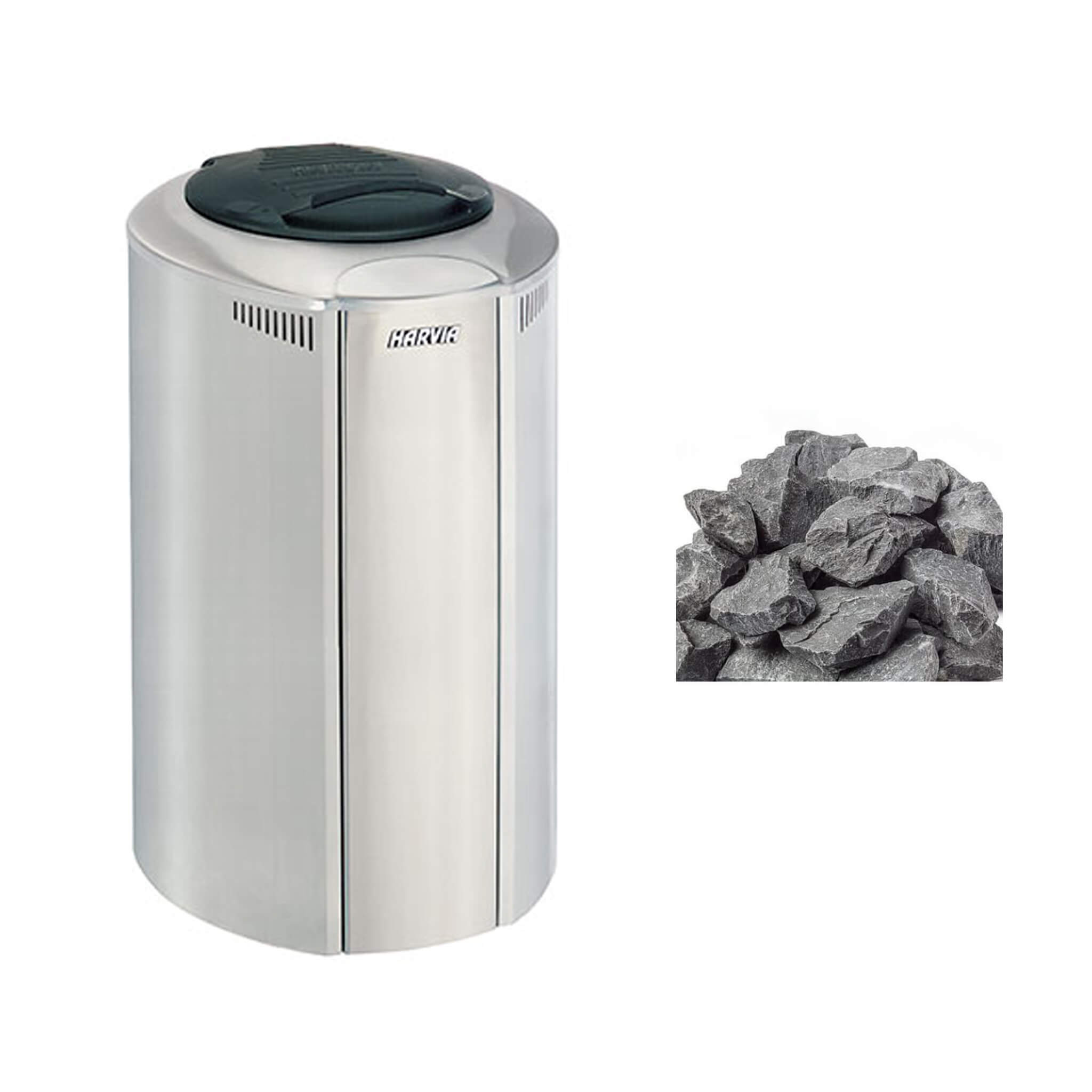 Harvia Forte AF Sauna Heater With Keypad Lock, Splash Proof Control Panel & Sauna Stones [HAFU] (SAK24015)