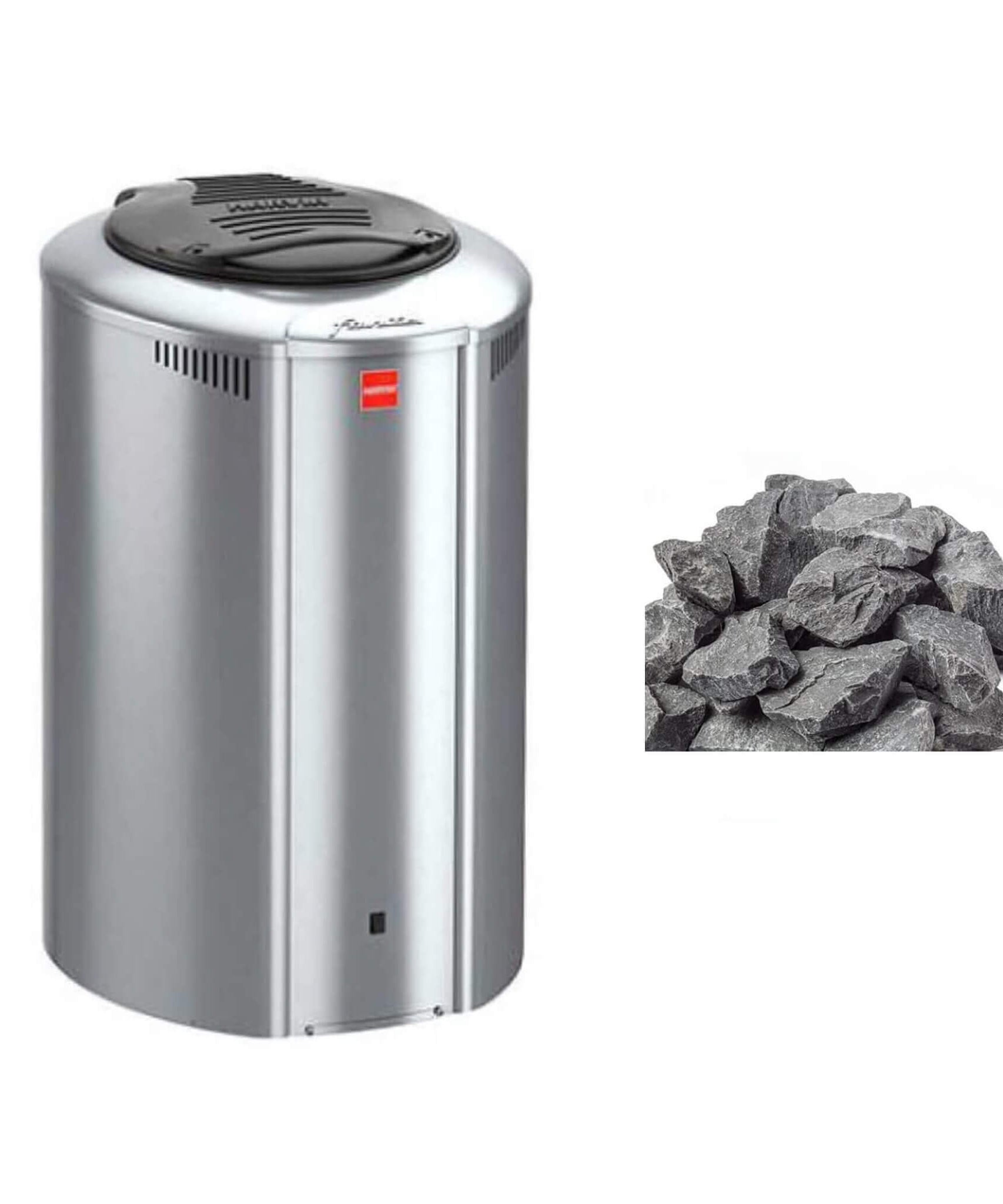 Harvia Forte AF Sauna Heater With Keypad Lock, Splash Proof Control Panel & Sauna Stones [HAFU] (SAK24015)