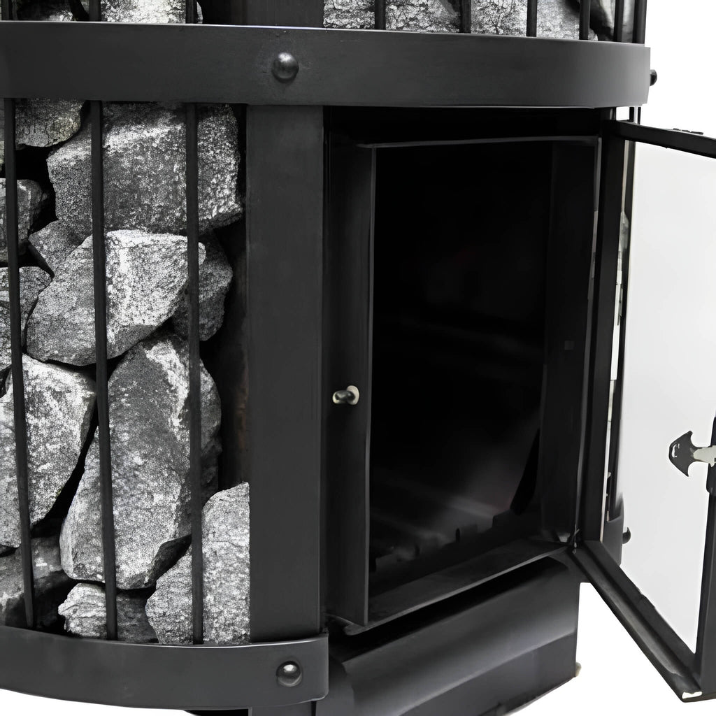 Harvia GreenFlame Legend 240 Wood Sauna Stove With Sauna Stones, 15.9KW [WK200LD] (SAK84935)