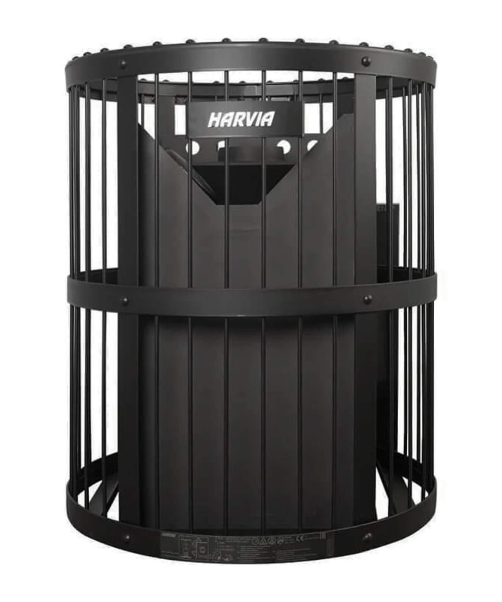 Harvia Legend Duo Wood Burning Sauna Stove/Fireplace Combo With Sauna Stones (SAK30749)