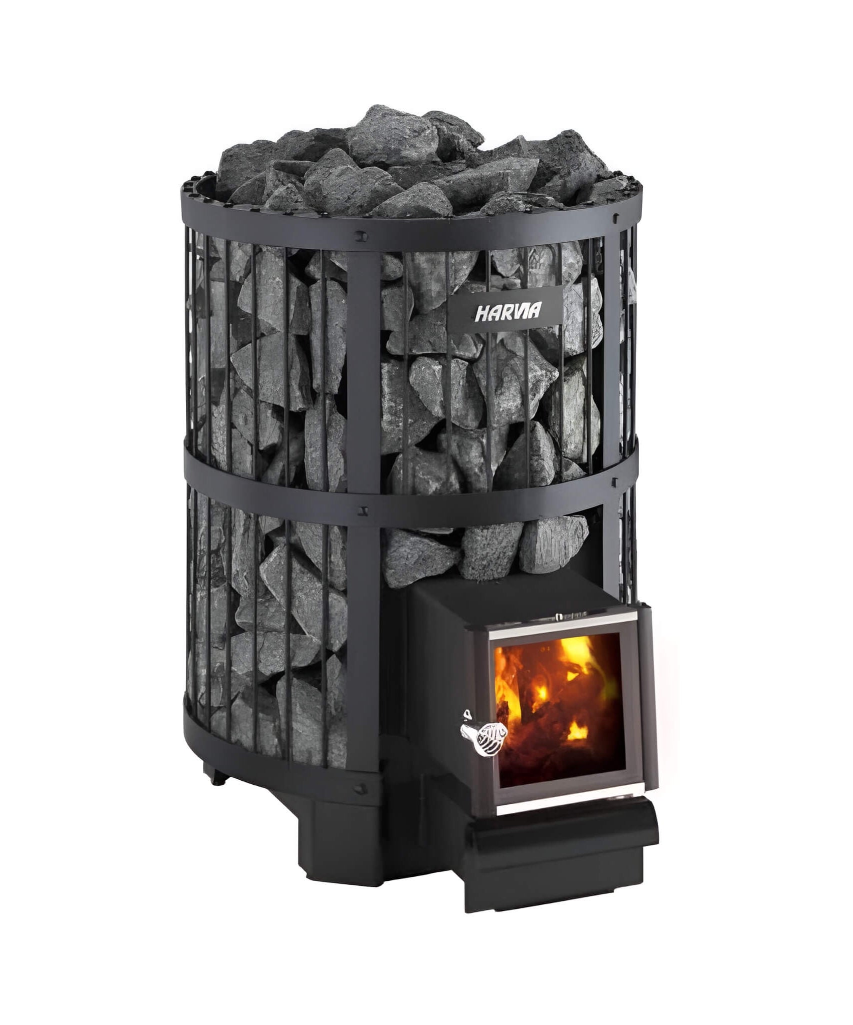 Harvia Legend SL Wood Burning Sauna Stove With Extension Feed & Sauna Stones [WK150/240LDSL] (SAK21430)