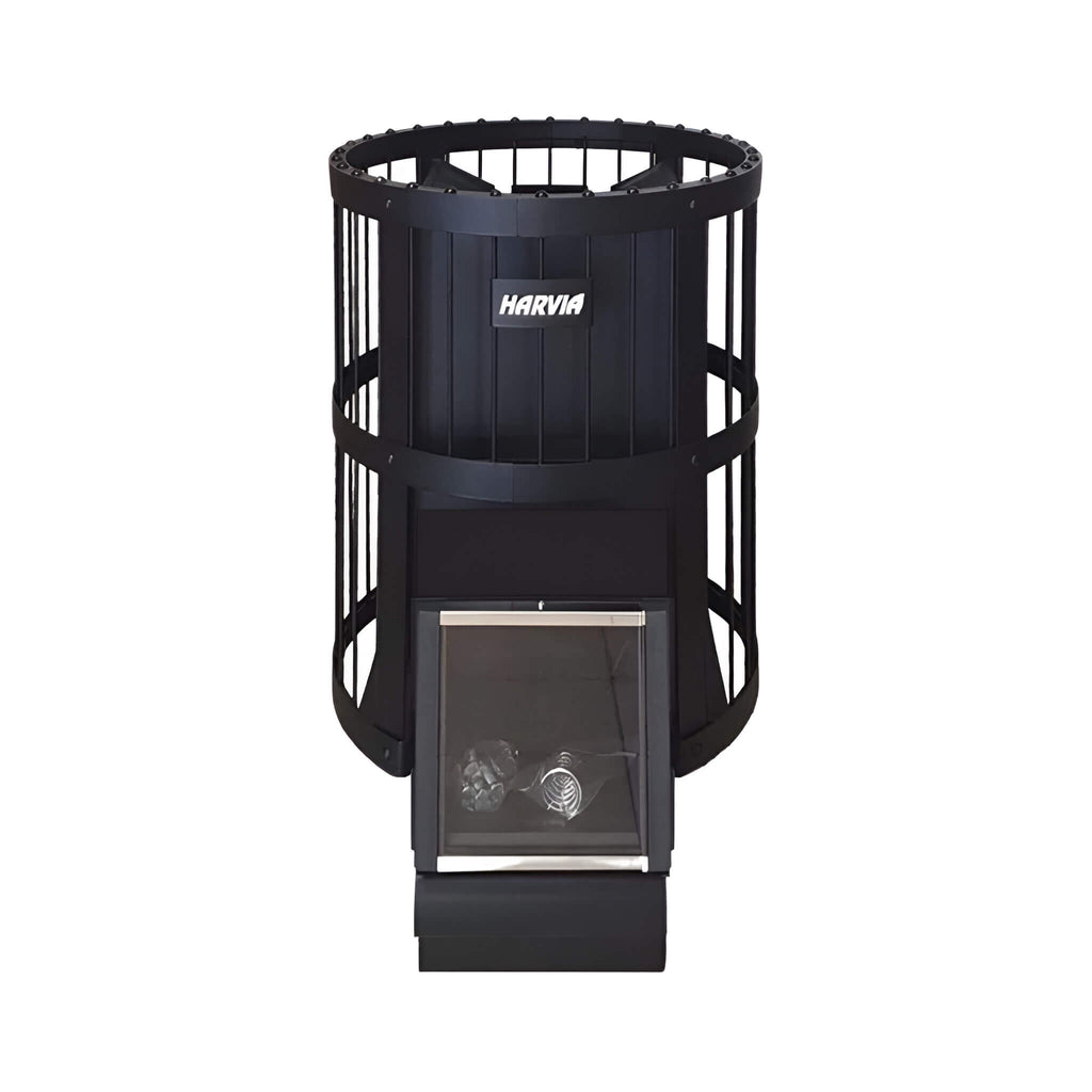 Harvia Legend SL Wood Burning Sauna Stove With Extension Feed & Sauna Stones [WK150/240LDSL] (SAK21430)