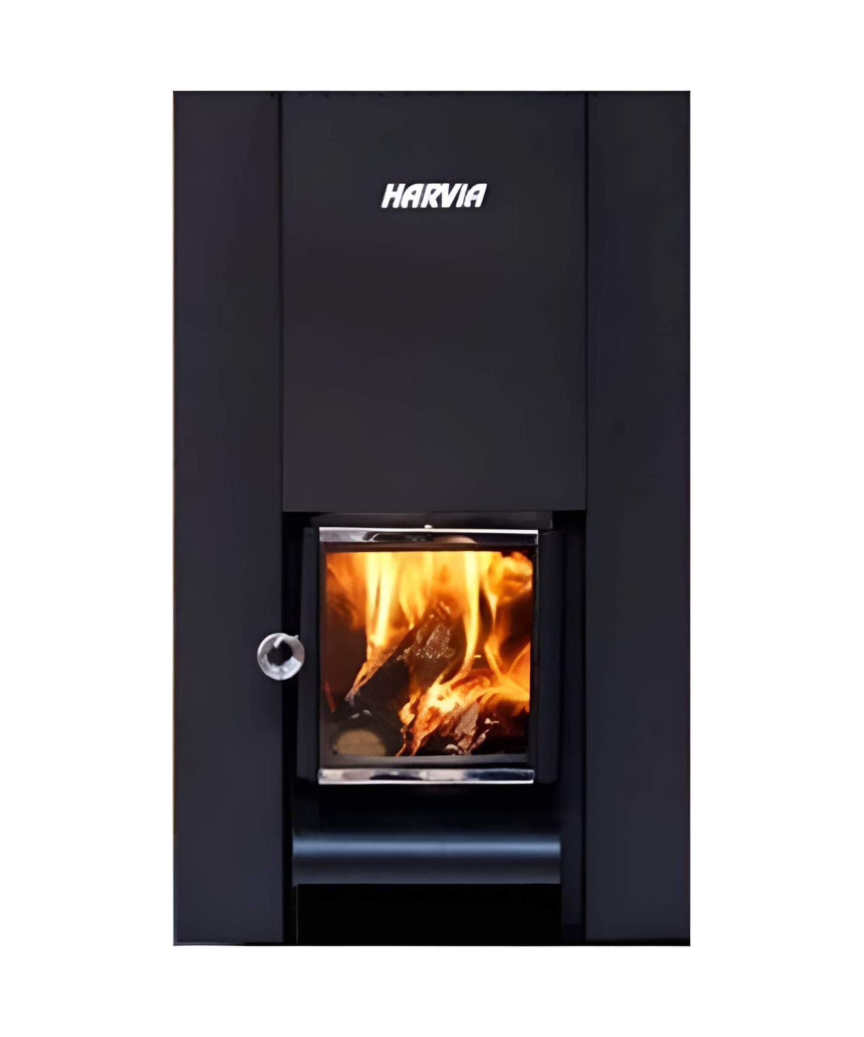 Harvia Linear Black Wood Sauna Stove With Sauna Stones [WK16/20/28OC] (SAK15368)