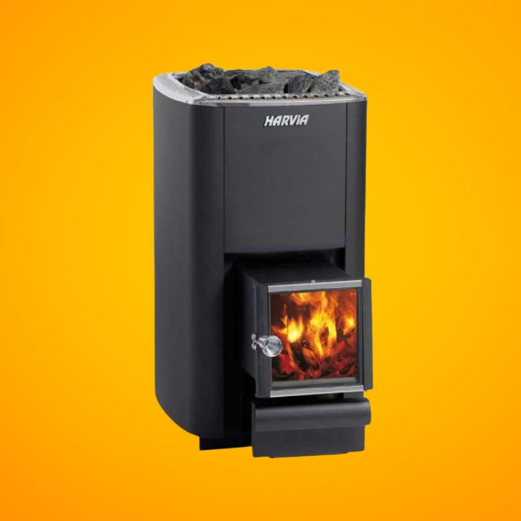 Harvia M3 SL 16.5KW Wood Sauna Stove With Sauna Stones [WKM3SL] (SAK48521)