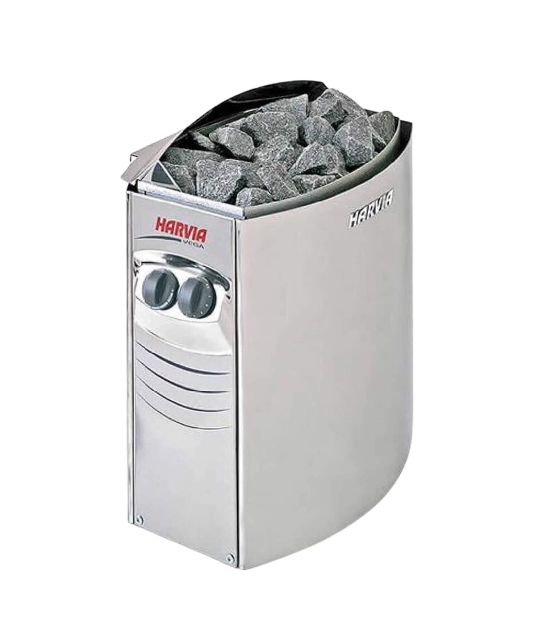 Harvia Vega Compact Electric Steel Sauna Heater With Sauna Stones [VC1700/1900/3500] (SAK48271)