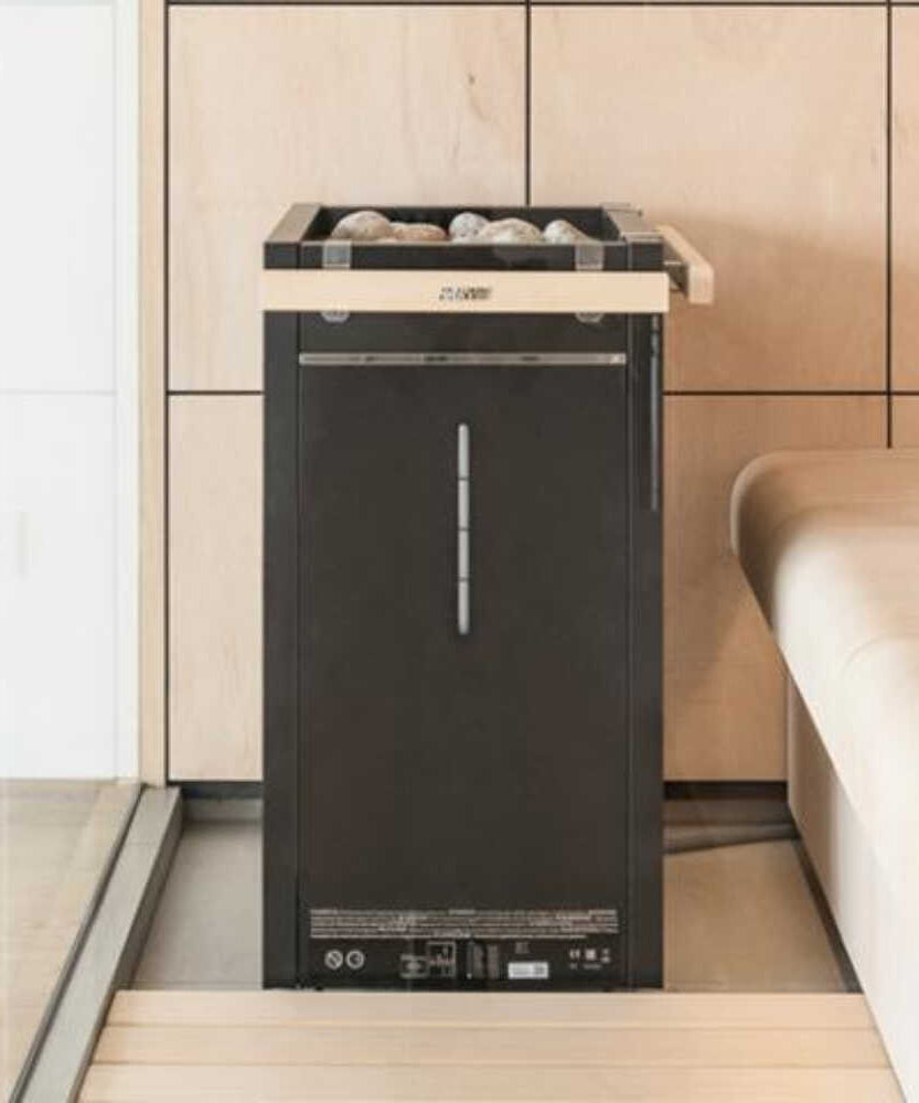 Harvia Virta Combi HL Electric Sauna Heater With Xenio Series Digital Control & Sauna Stones (SAK38527)