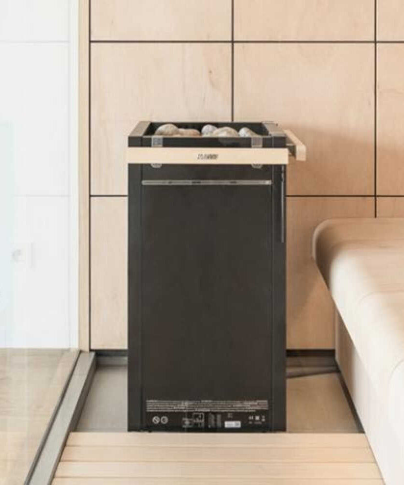 Harvia Virta HL Series Freestanding Electric Sauna Heater With Xenio Series Digital Control & Sauna Stones [HL60/80/90/110E] (SAK57630)