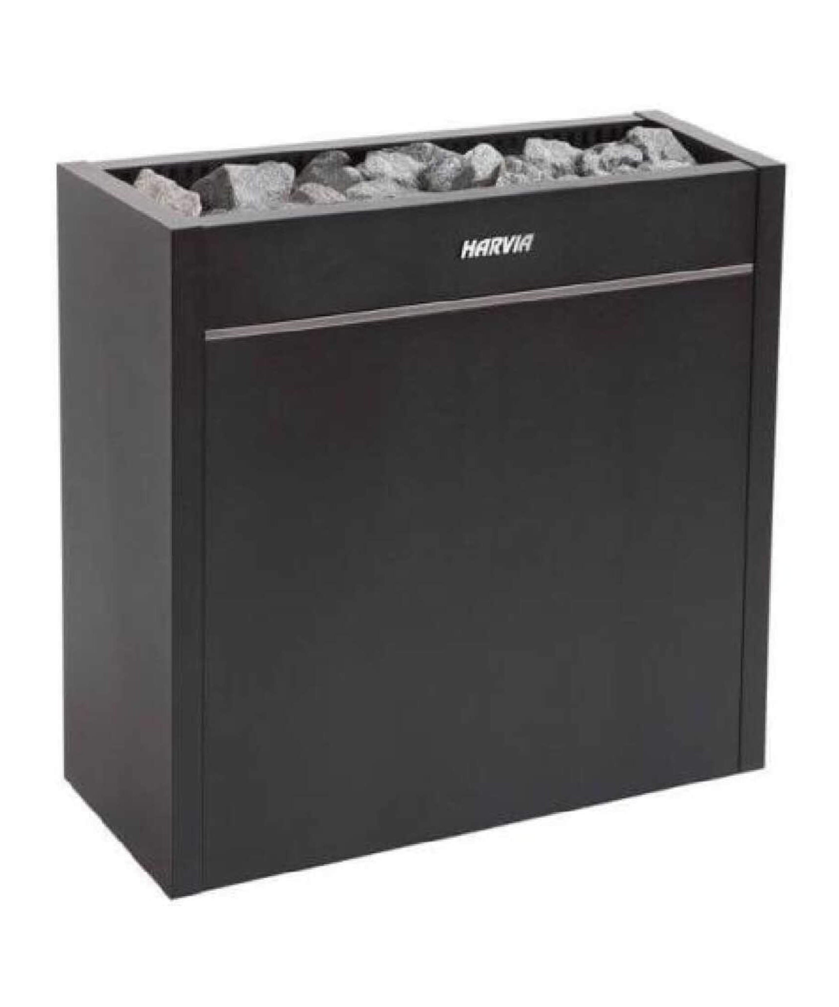 Harvia Virta Pro HL Series Heavy-Duty Electric Sauna Heater With Xenio CX45 Control Panel, Power Extension Unit & Sauna Stones [HL160/200E] (SAK49218)