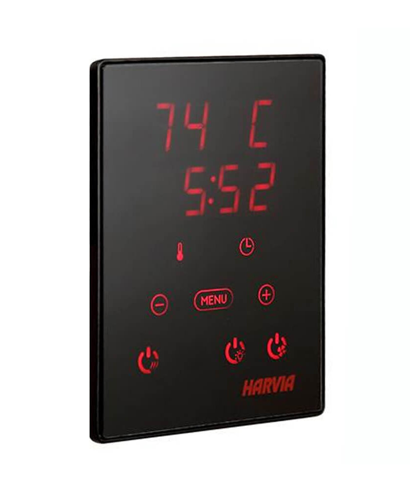 Harvia Club Deluxe Stainless Steel Electric Sauna Heater With Digital Control & Sauna Stones [HRKGU] (SAK27619)