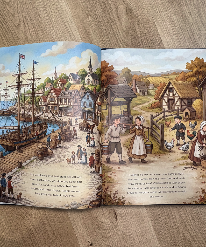 Amerikas 250. Jubiläum für Kinder (Gebundene Ausgabe)