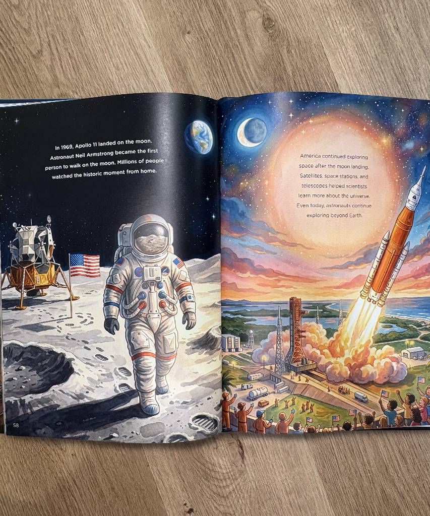 Amerikas 250. Jubiläum für Kinder (Gebundene Ausgabe)
