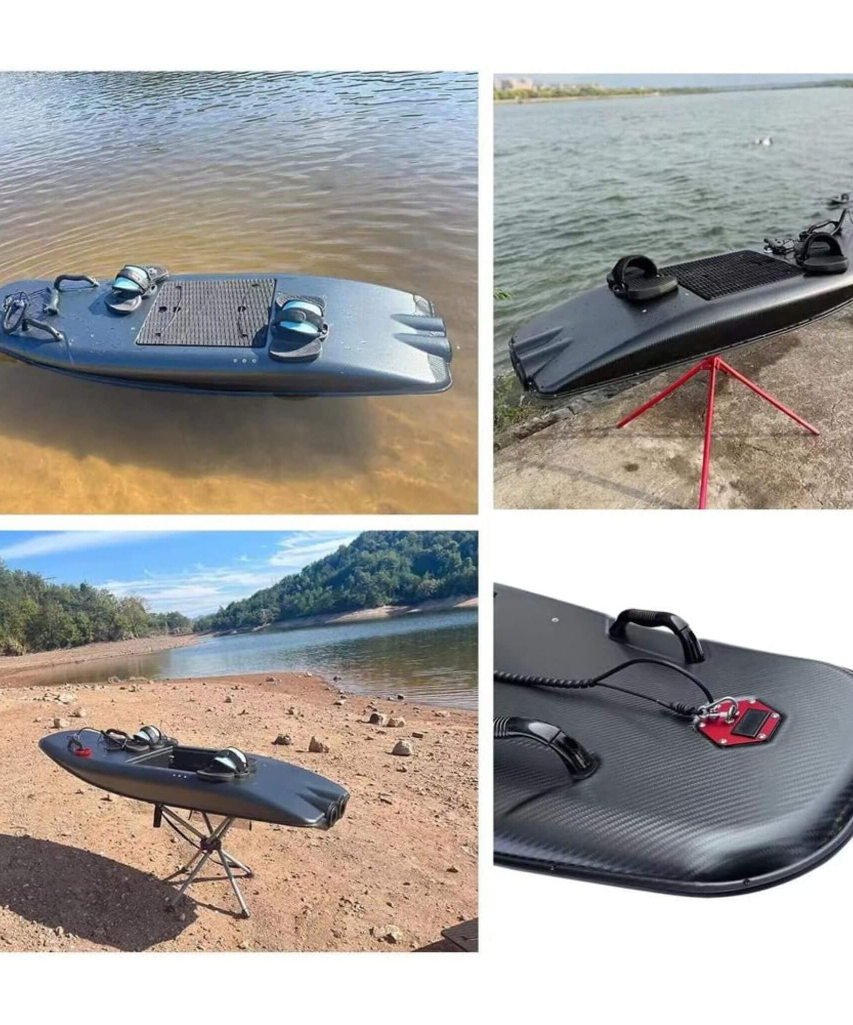 HDT High-Performance 10KW Electric Motorized ABS Water Jet Surfboard (SAK84917)
