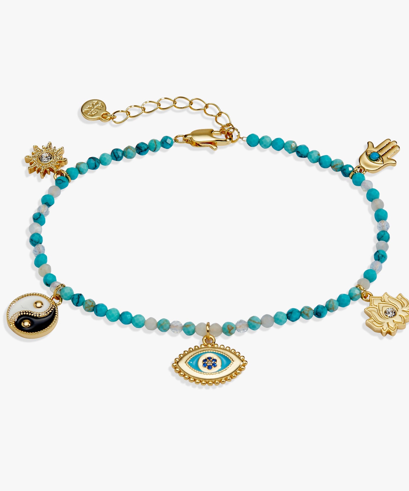 Healing Stone Charm Anklet
