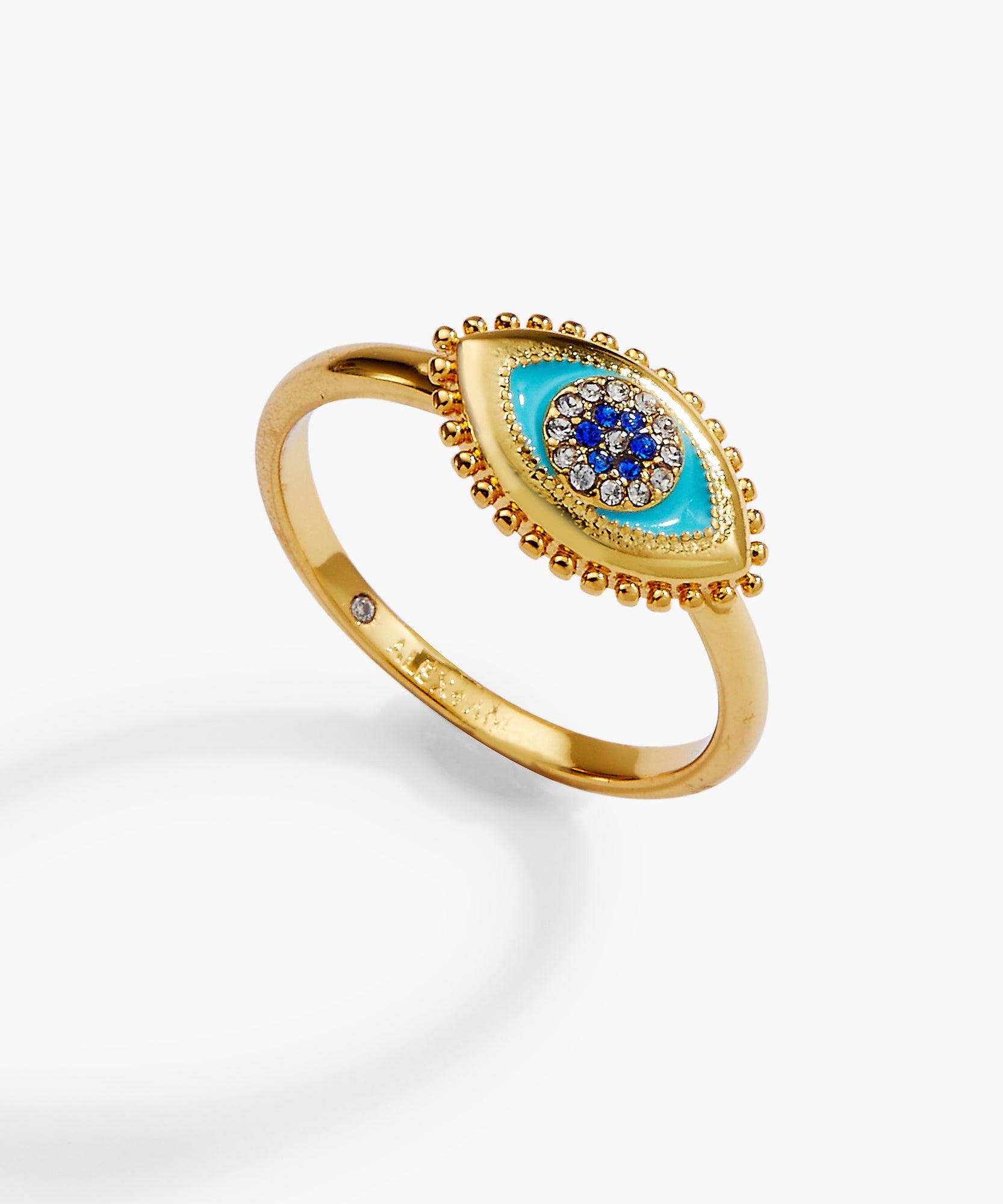 Healing Stone Evil Eye Ring