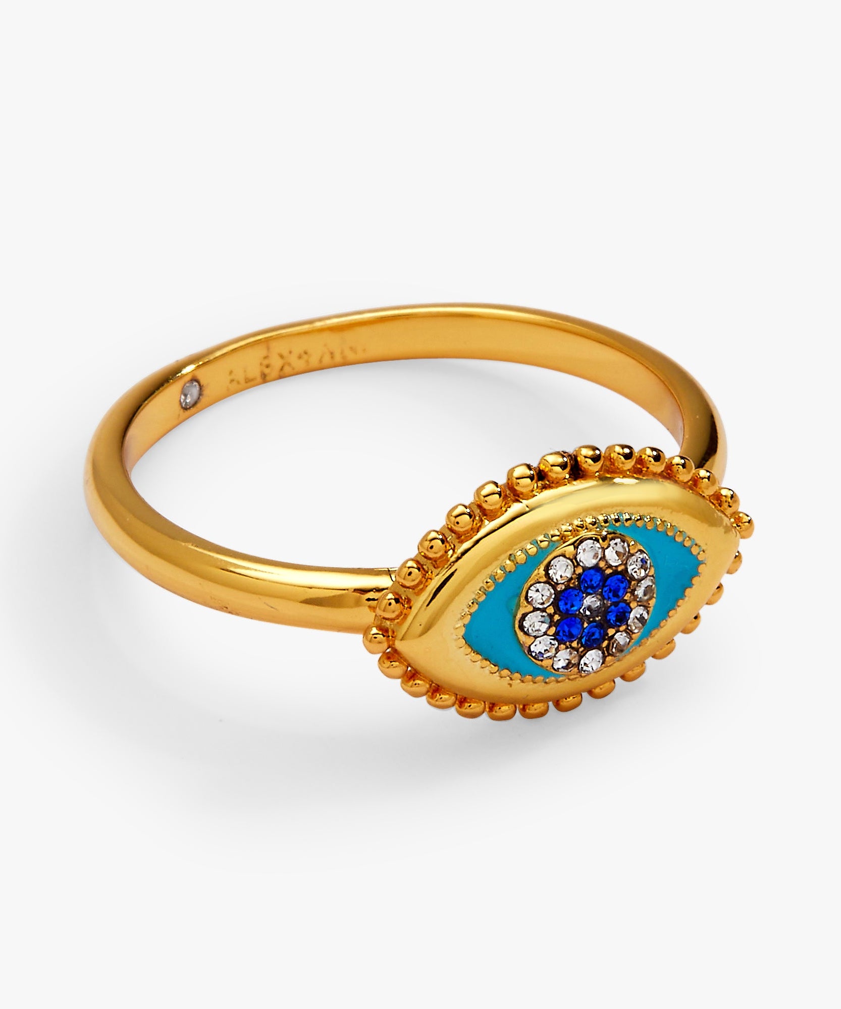 Healing Stone Evil Eye Ring