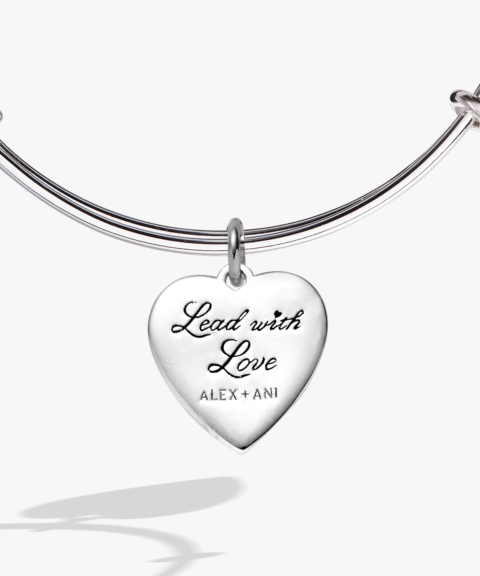 Heartburst Charm Bangle
