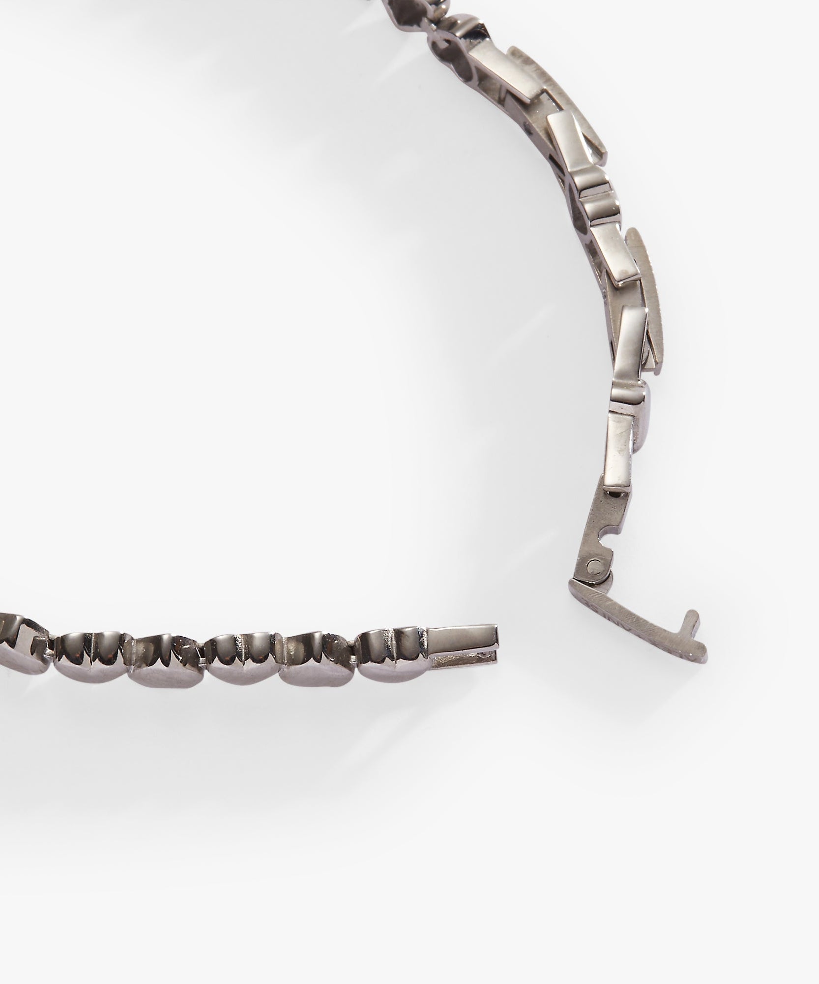 Heart Charm Tennis Bracelet