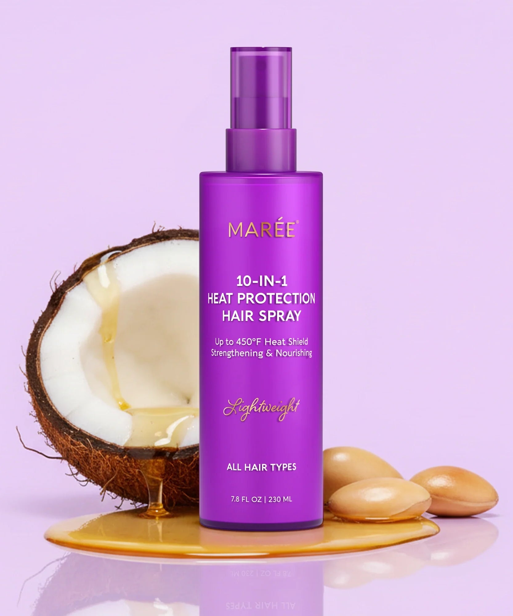 Heat Styling Protective Hair Spray