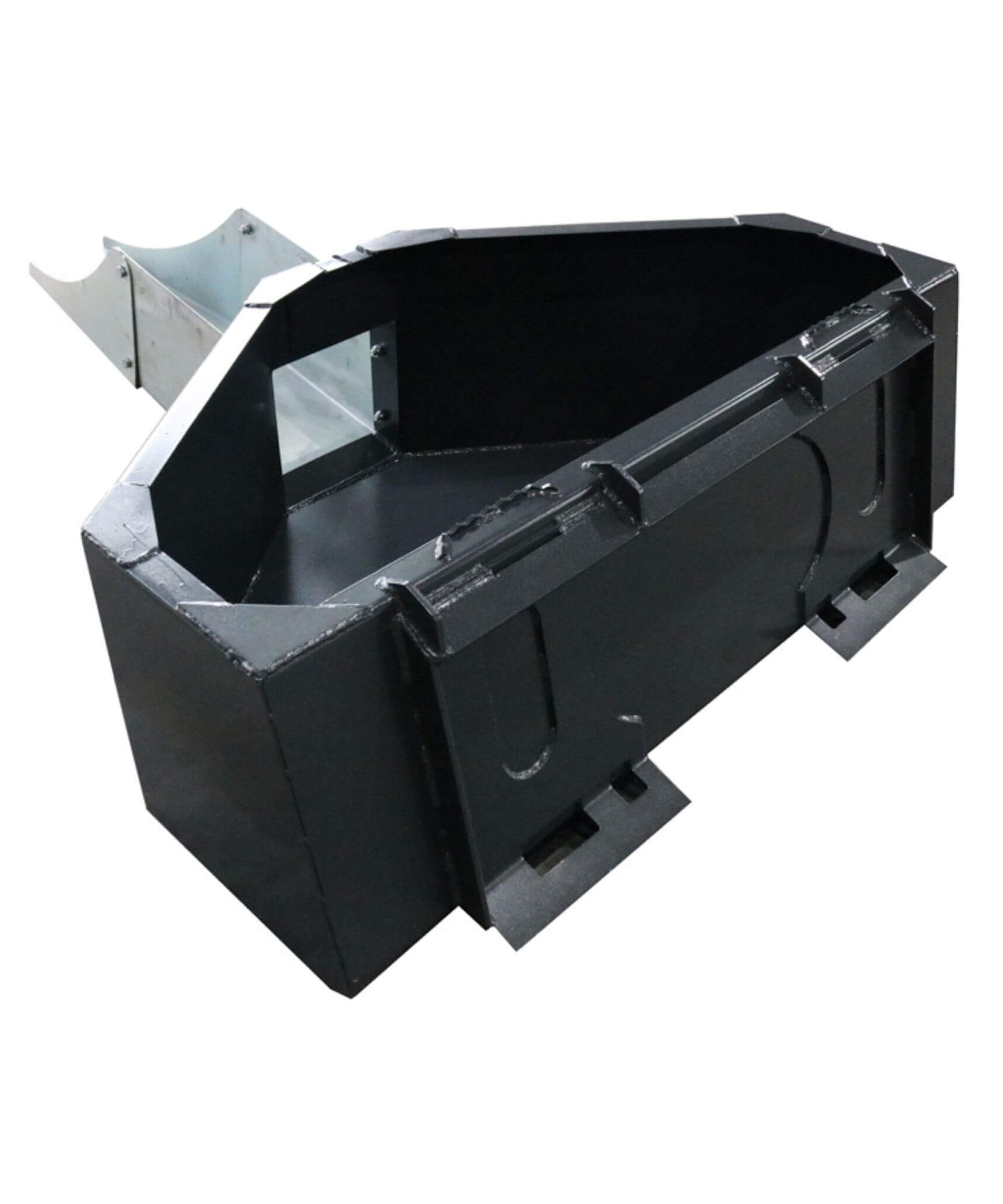Heavy-Duty 1/2 Yard Cement And Concrete Bucket Skid Steer Attachment (SAK49063)