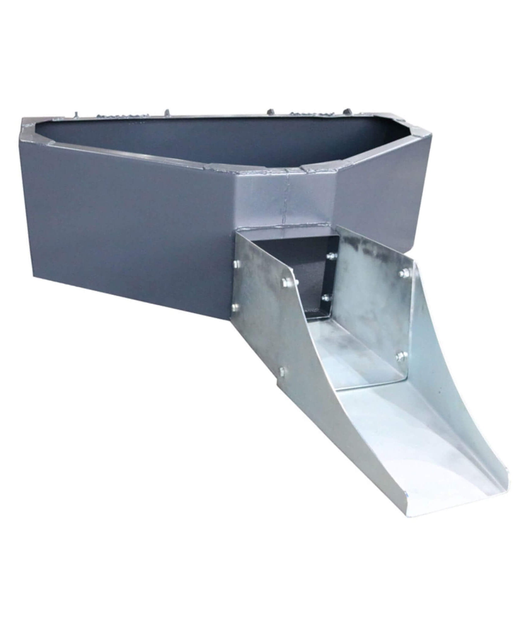 Heavy-Duty 1/2 Yard Cement And Concrete Bucket Skid Steer Attachment (SAK49063)