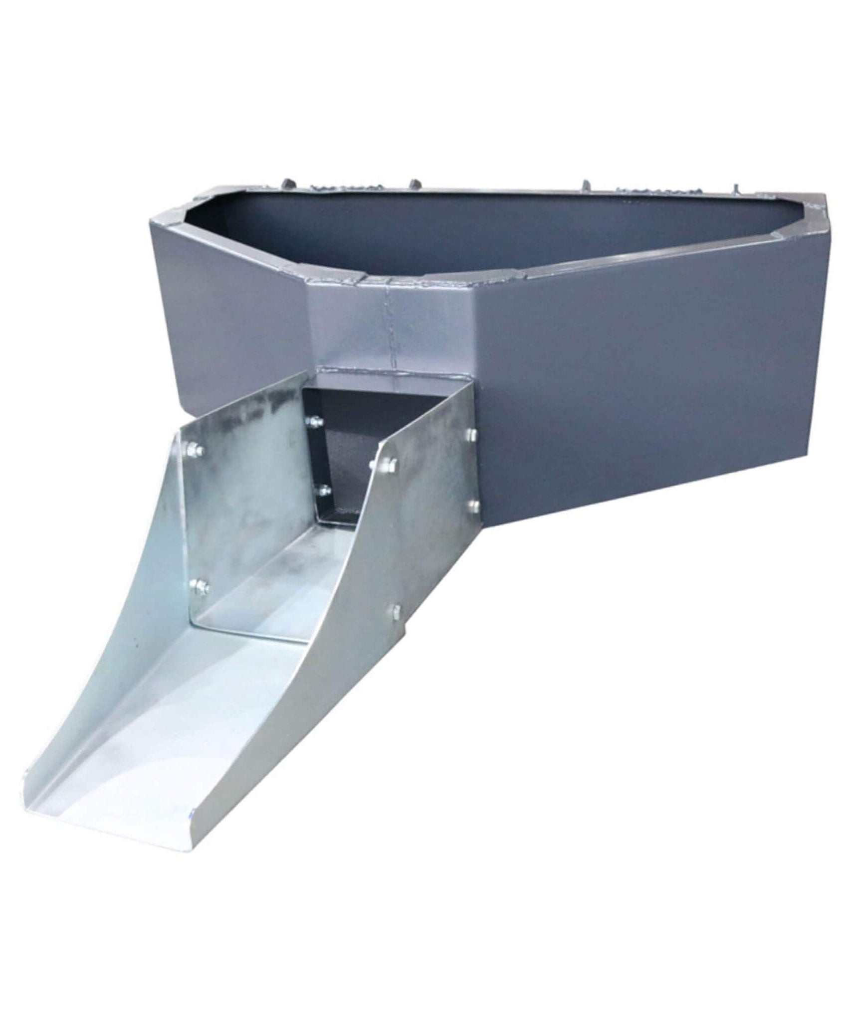 Heavy-Duty 1/2 Yard Cement And Concrete Bucket Skid Steer Attachment (SAK49063)