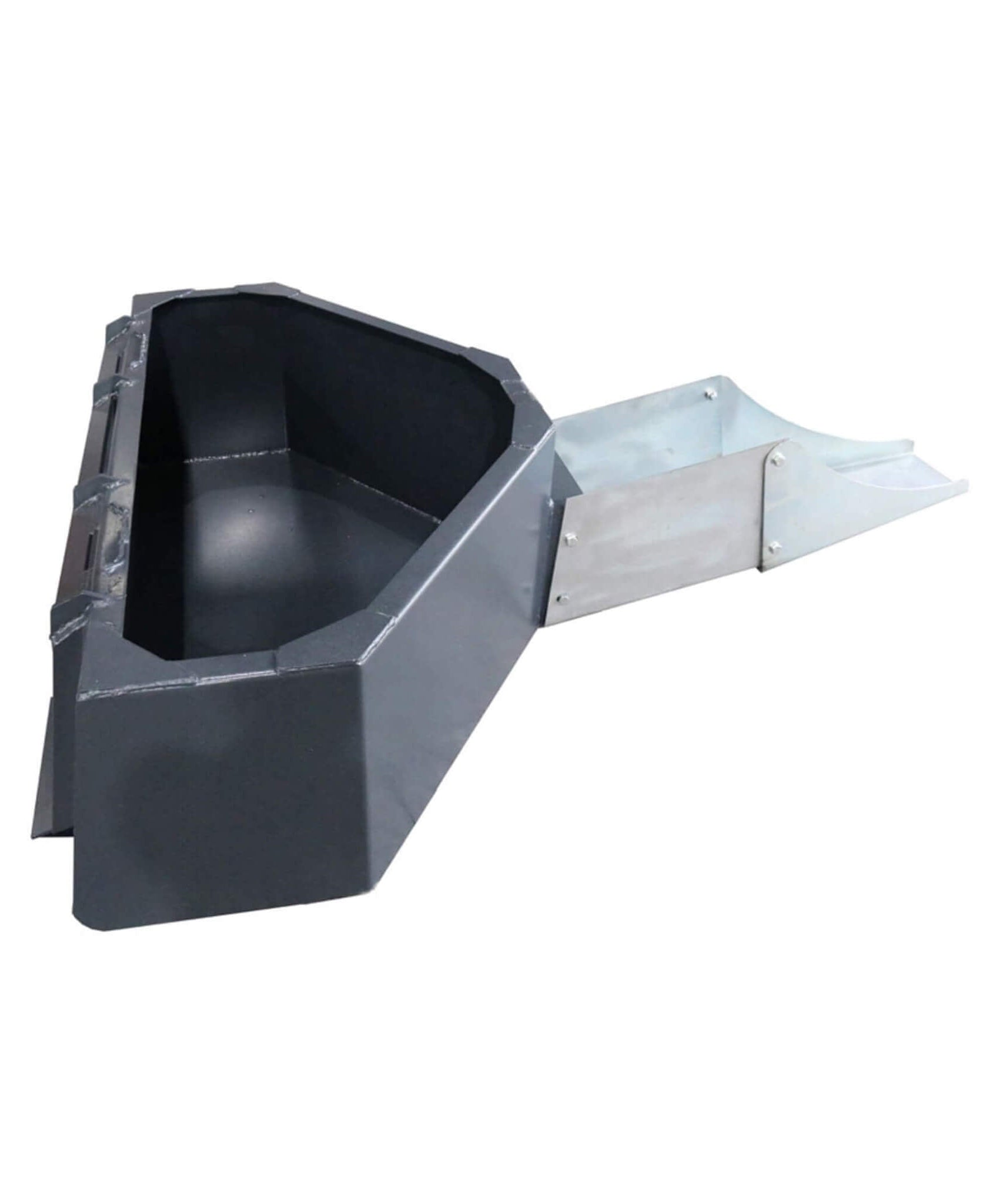 Heavy-Duty 1/2 Yard Cement And Concrete Bucket Skid Steer Attachment (SAK49063)