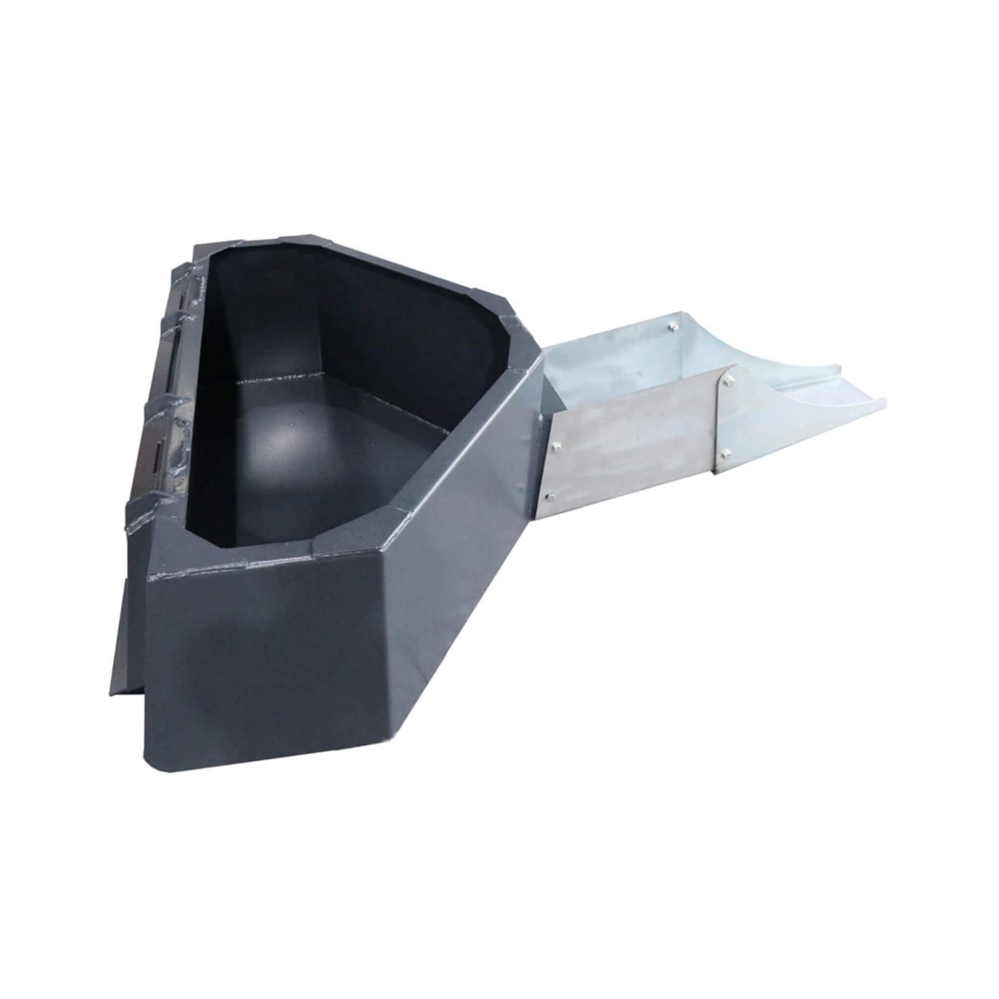 Heavy-Duty 1/2 Yard Cement And Concrete Bucket Skid Steer Attachment (SAK49063)