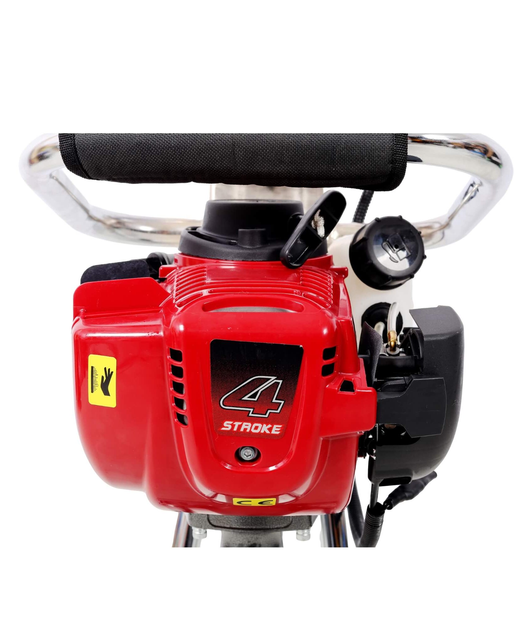 Heavy-Duty 1.5HP 38CC 4-Stroke Gas-Powered Concrete Screed For Concrete Finishing (SAK58769)