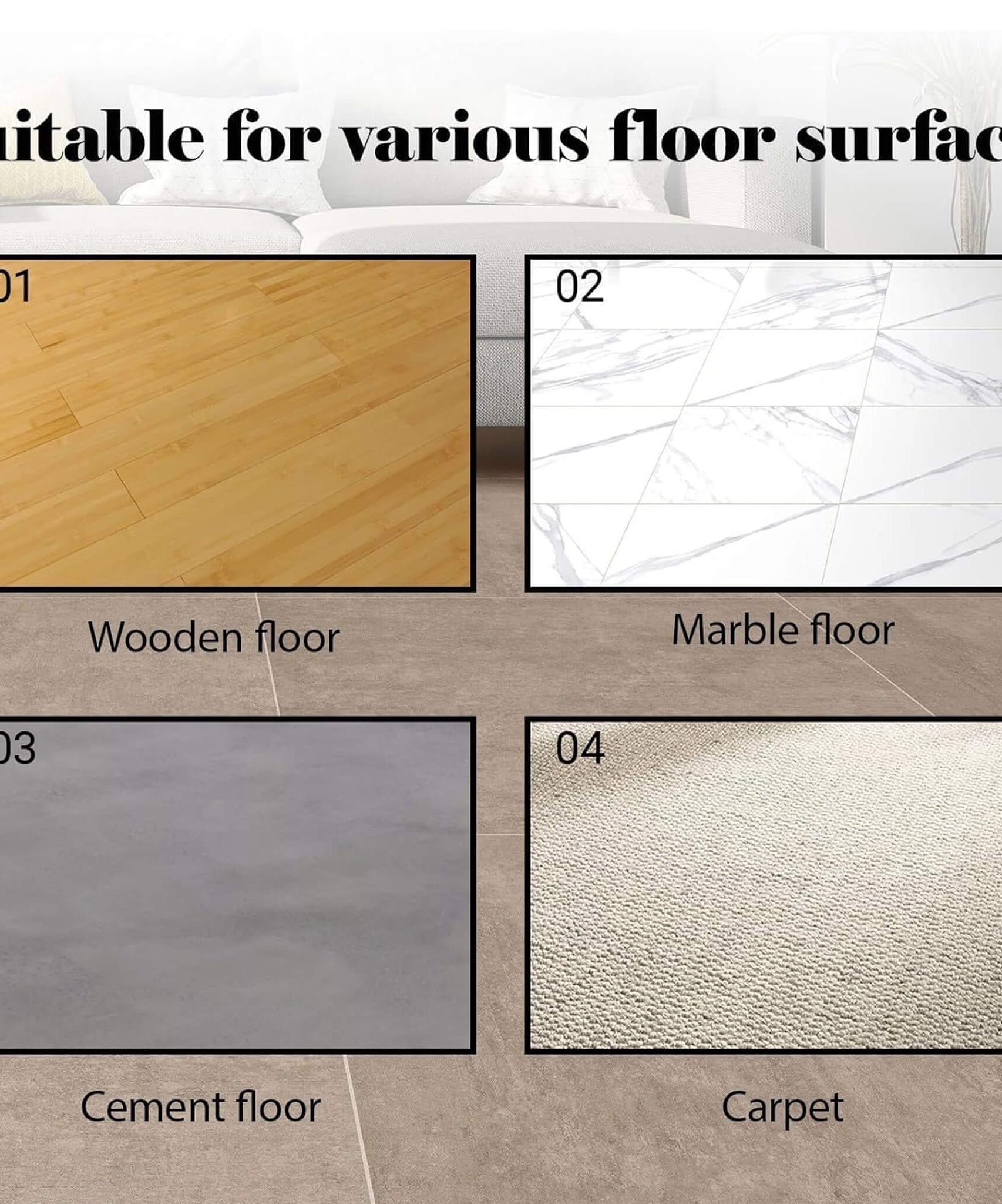 Heavy-Duty 110V Multi Functional Electric Floor Polishing Machine (SAK31859)