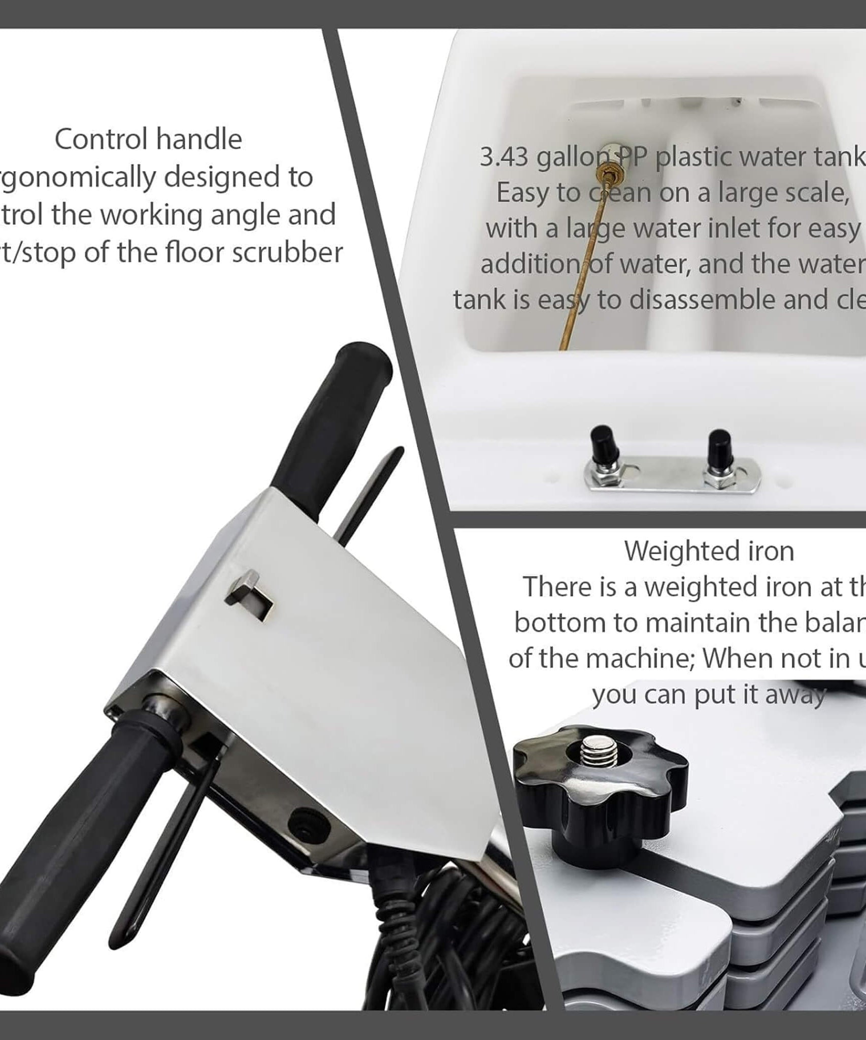 Heavy-Duty 110V Multi Functional Electric Floor Polishing Machine (SAK31859)