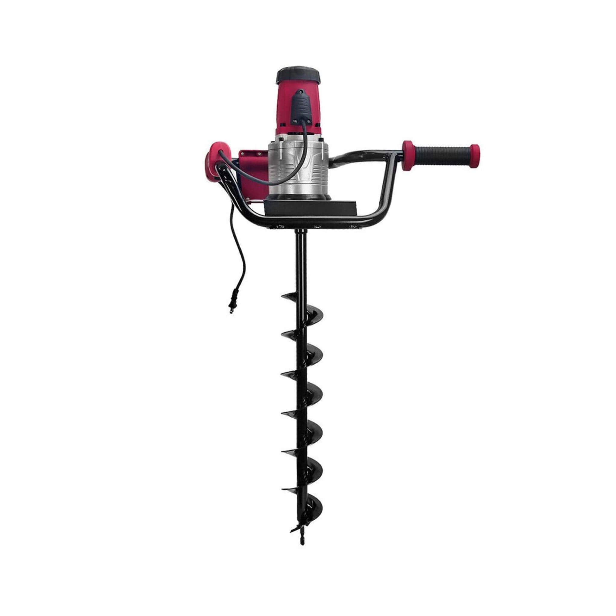 Heavy-Duty 1200W 1.6HP Electric Post Hole Digger Earth Auger With 4 Inch Bit (SAK25847)