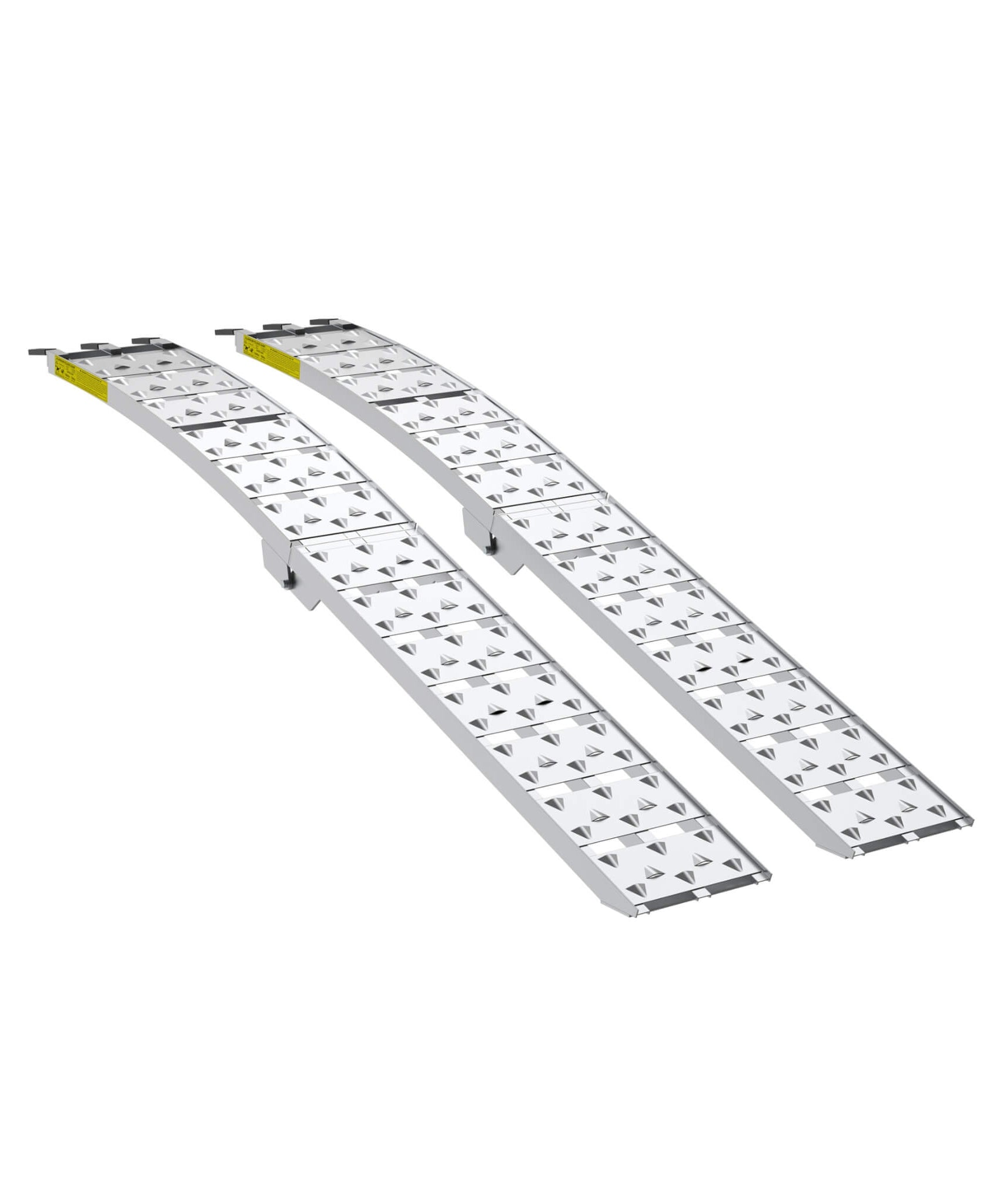 Heavy-Duty 1500LB 7.5FT Folding Aluminum Loading Ramps Set (SAK30158)
