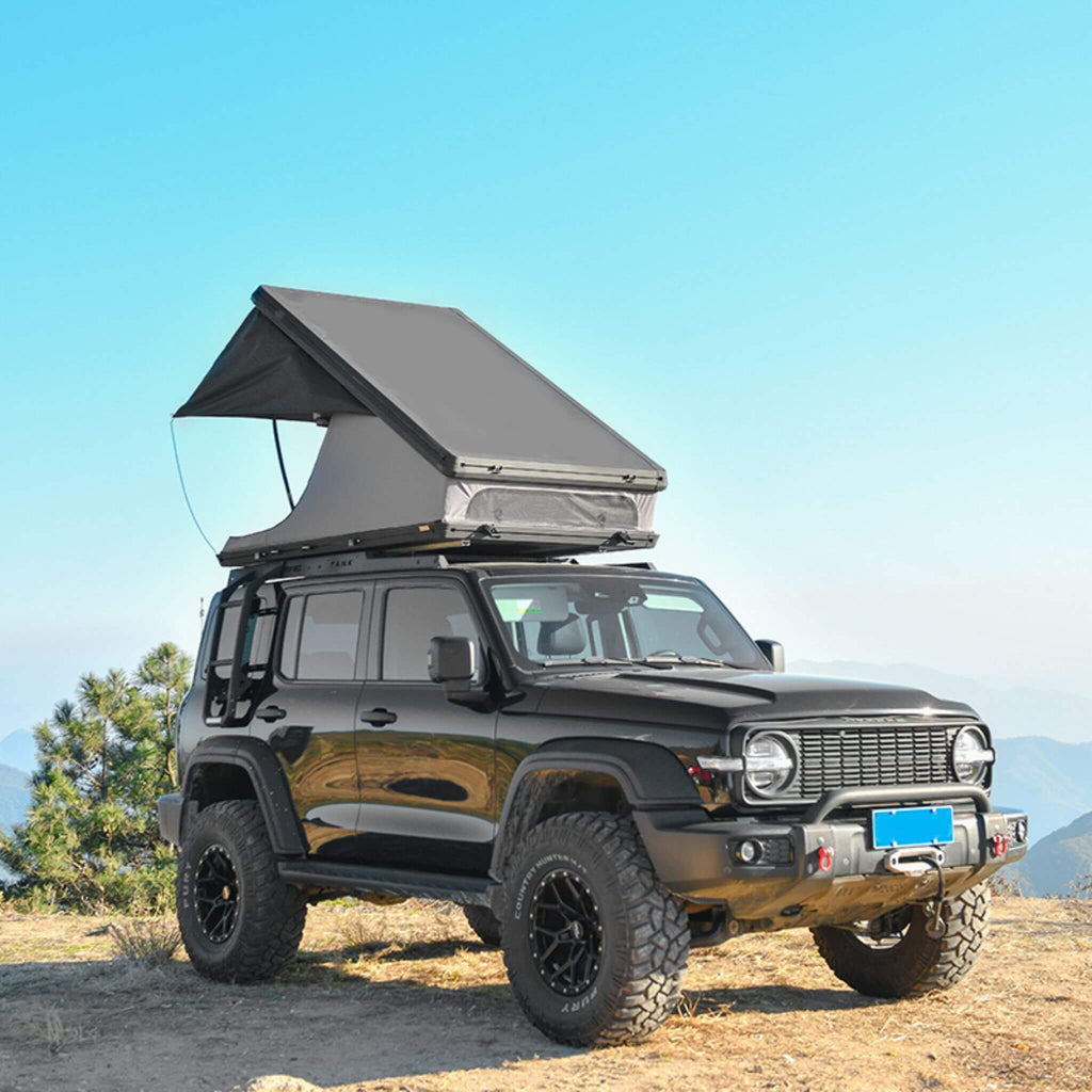 Trailora Altitude Heavy-Duty Hard-Shell Rooftop Tent With Ladder [2-3 Person] (SAK93120)