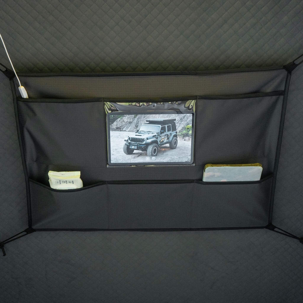 Trailora Altitude Heavy-Duty Hard-Shell Rooftop Tent With Ladder [2-3 Person] (SAK93120)